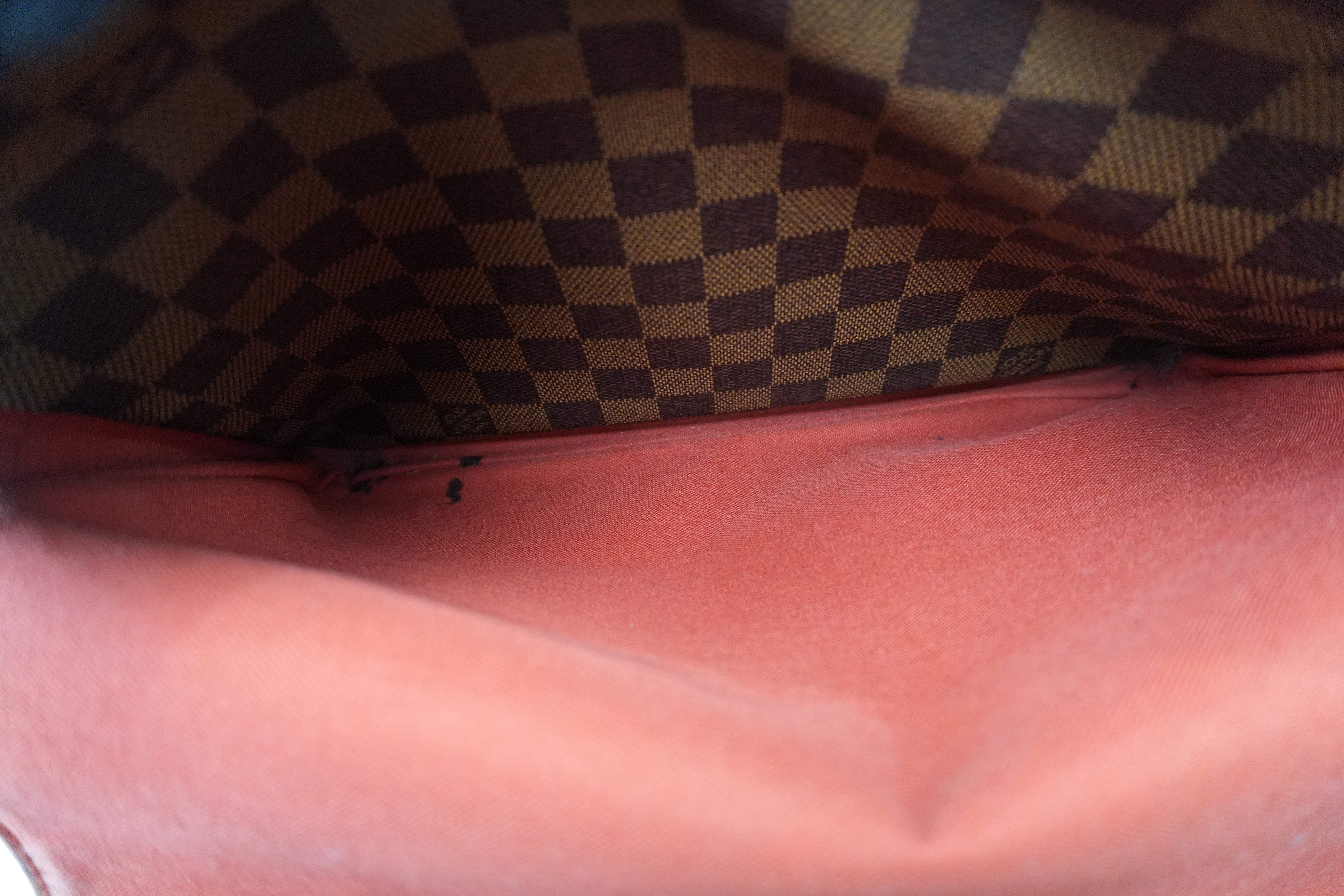 Louis Vuitton Damier Ebene Naviglio Messenger Bag Used