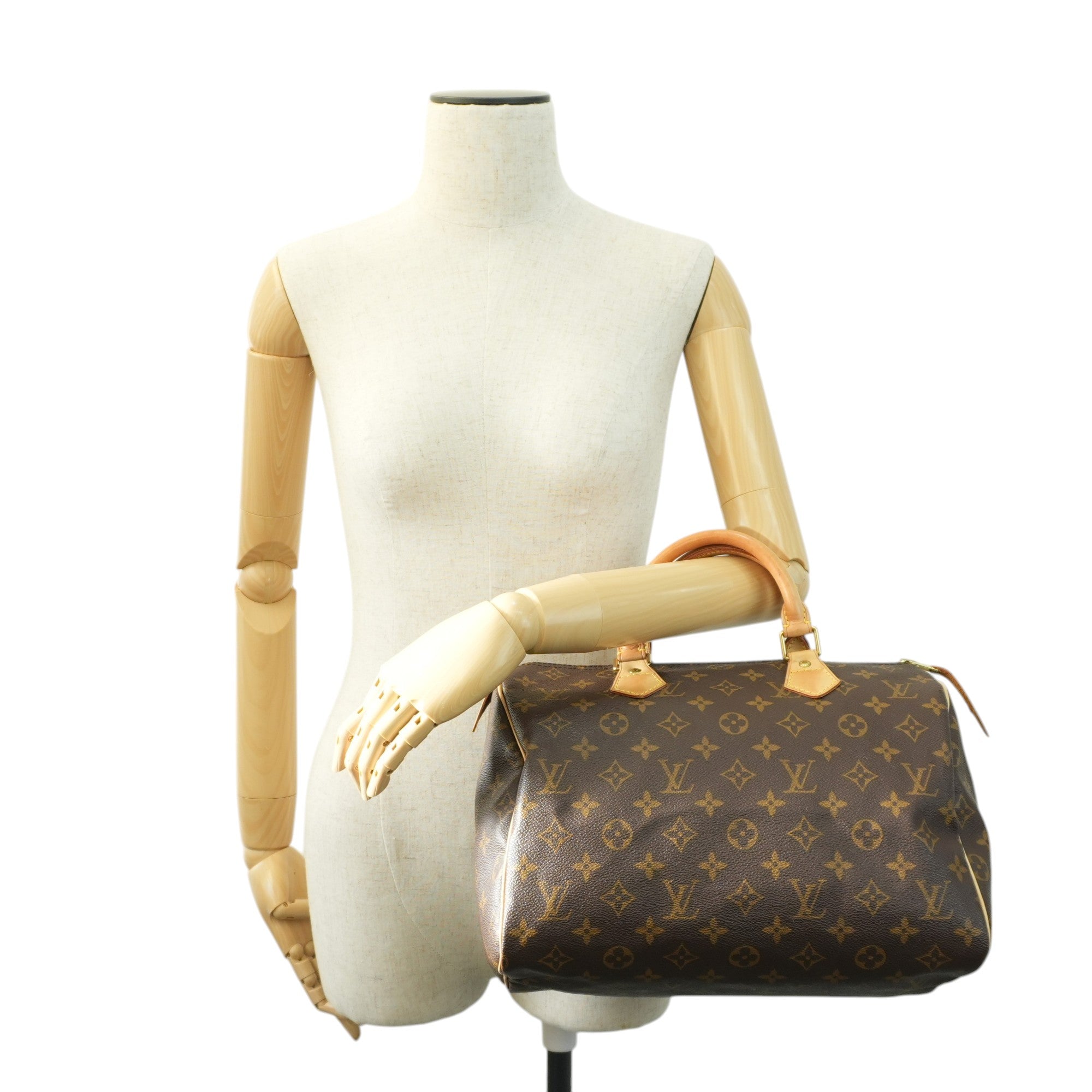 Louis Vuitton Monogram Speedy 30 Handbag Used