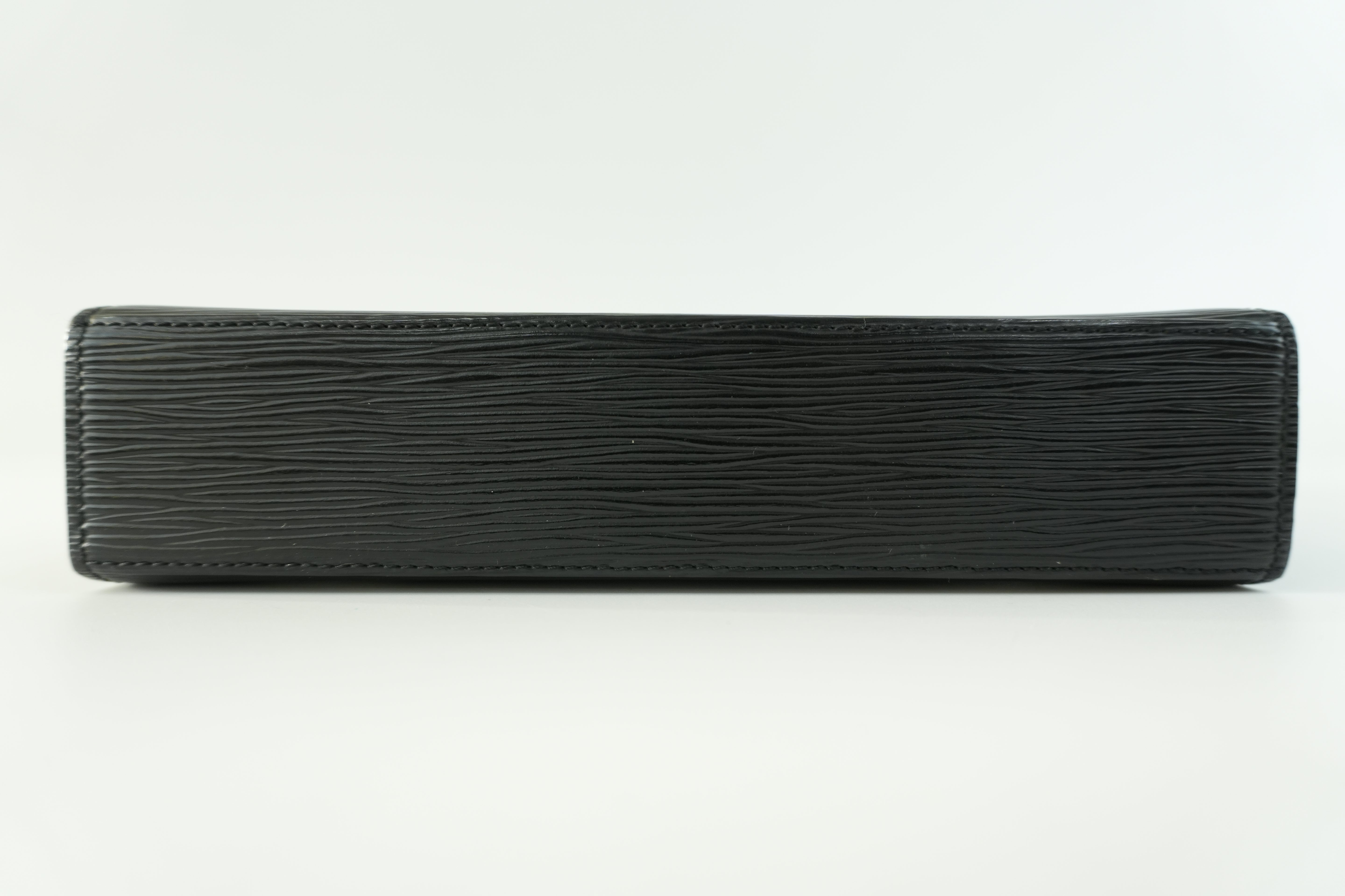 Louis Vuitton Epi Malesherbe Handbag Black Used