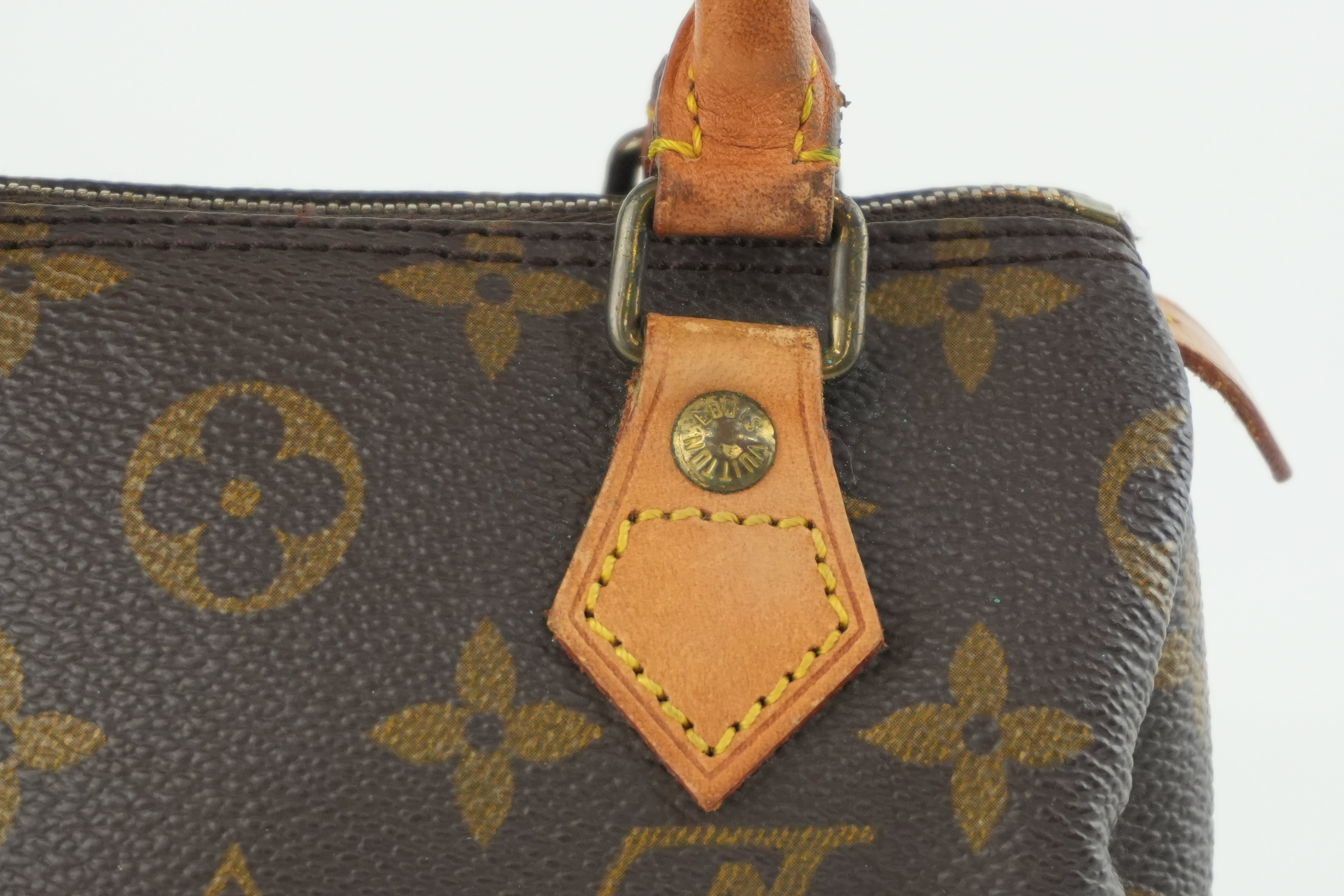 Louis Vuitton Monogram Mini Speedy Handbag Used