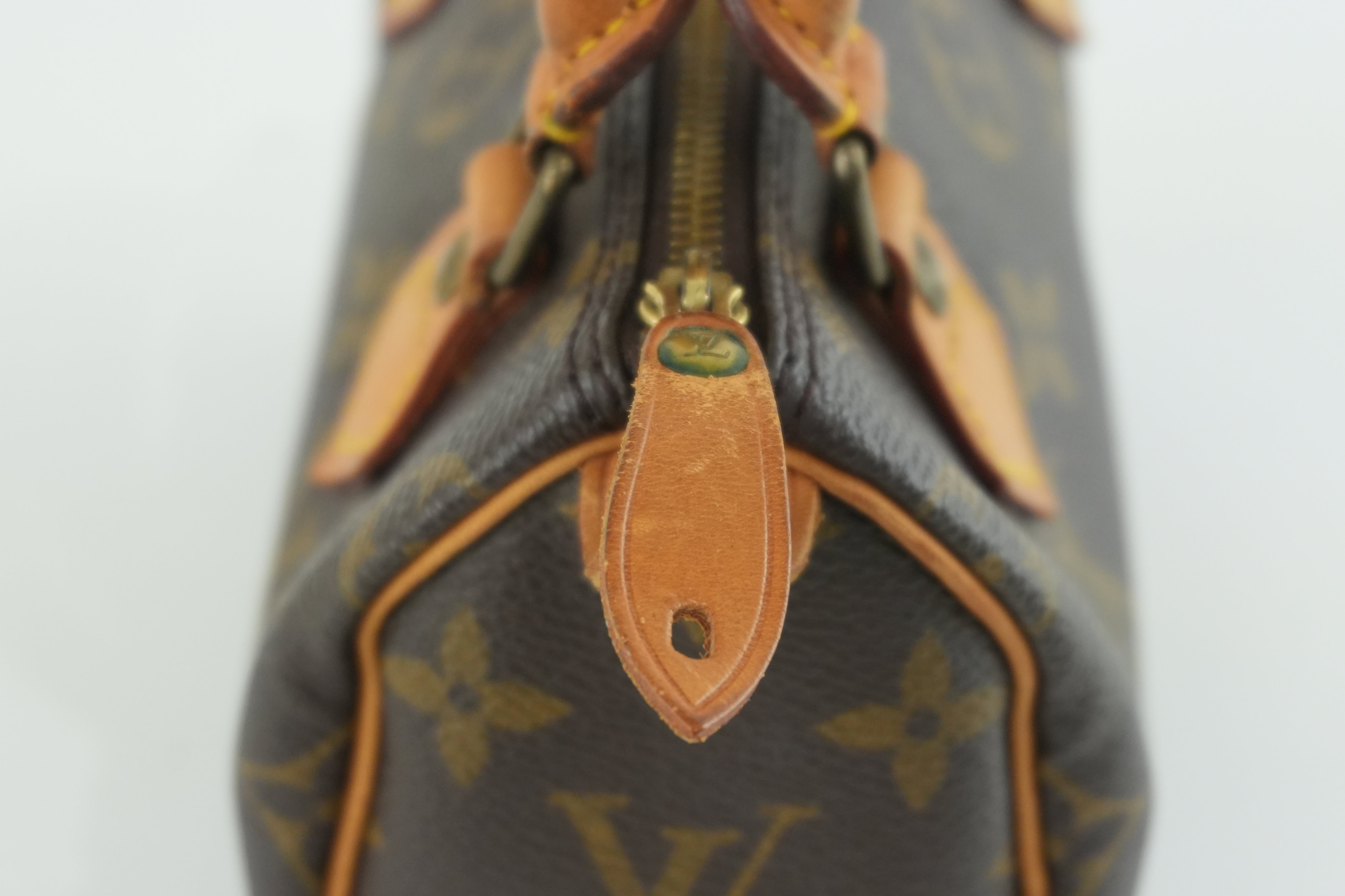 Louis Vuitton Monogram Mini Speedy Handbag Used