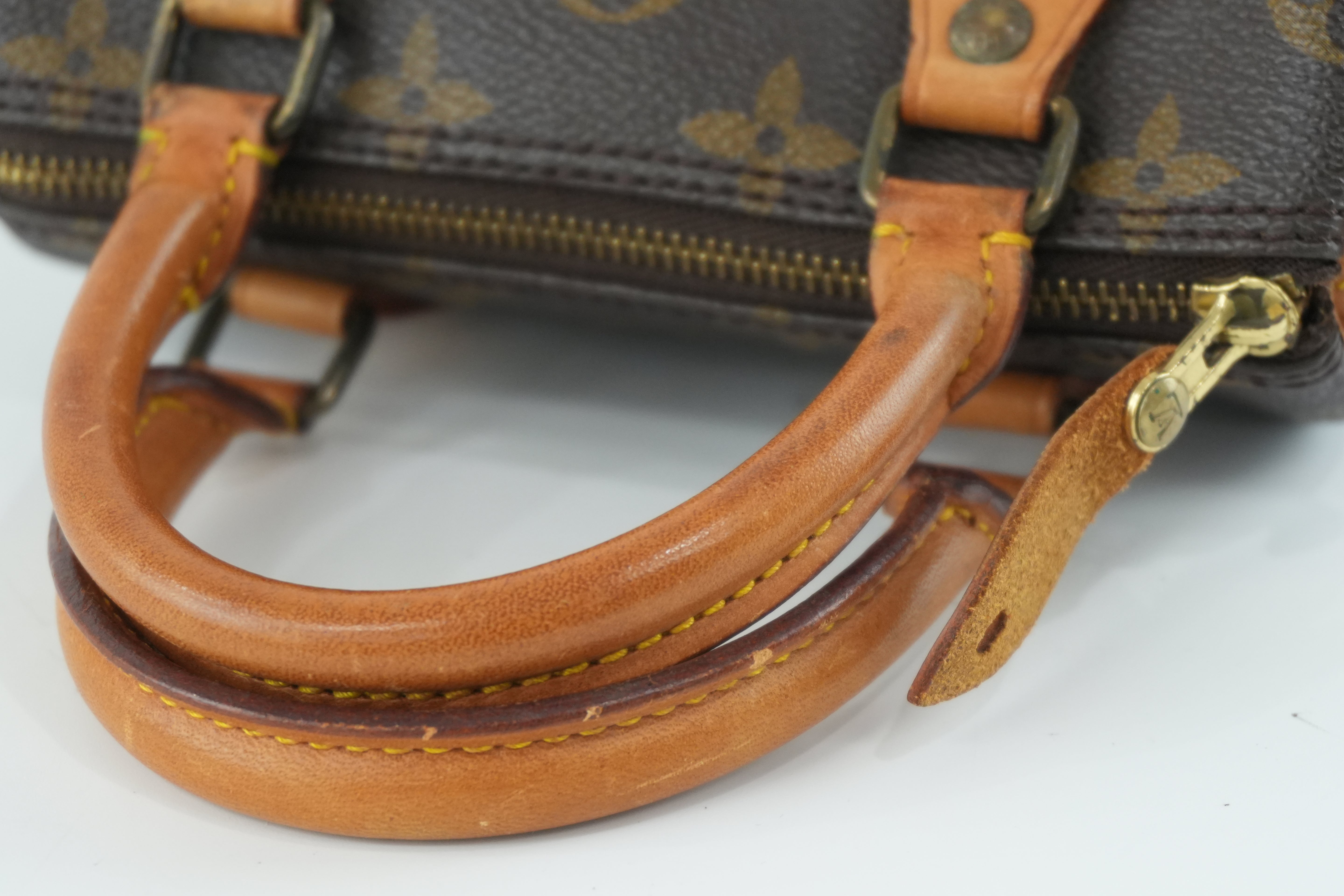 Louis Vuitton Monogram Mini Speedy Handbag Used