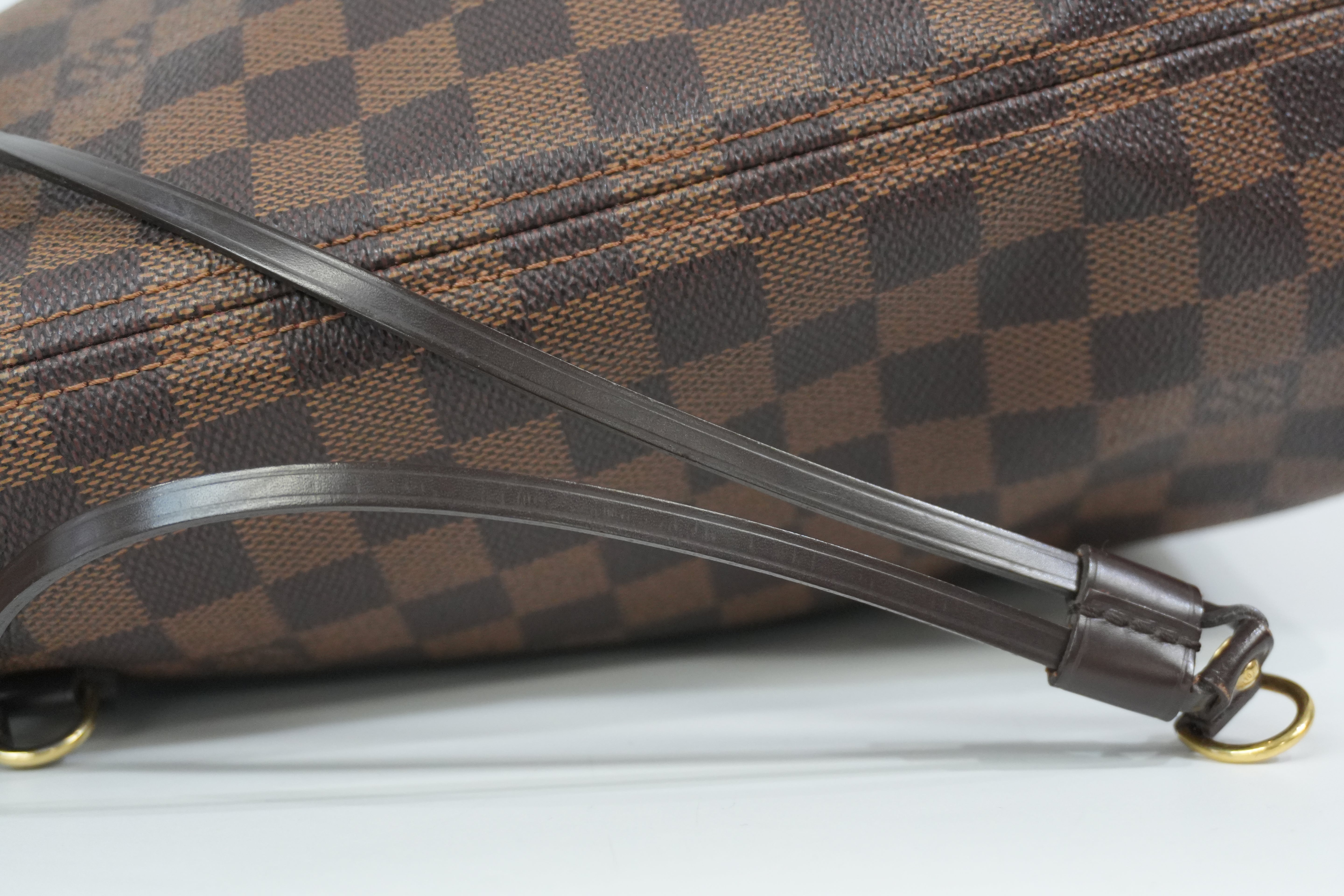 Pre-Owned Louis Vuitton Damier Ebene Neverfull MM Tote Bag