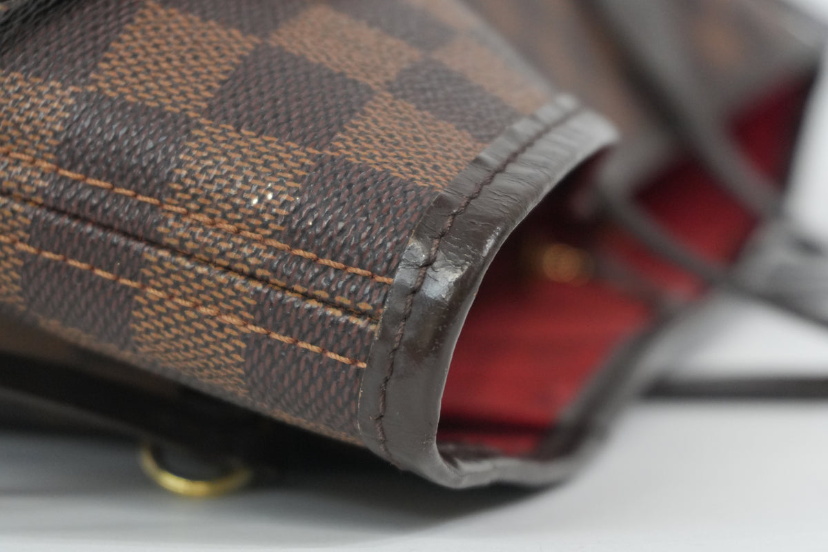 Pre-Owned Louis Vuitton Damier Ebene Neverfull MM Tote Bag