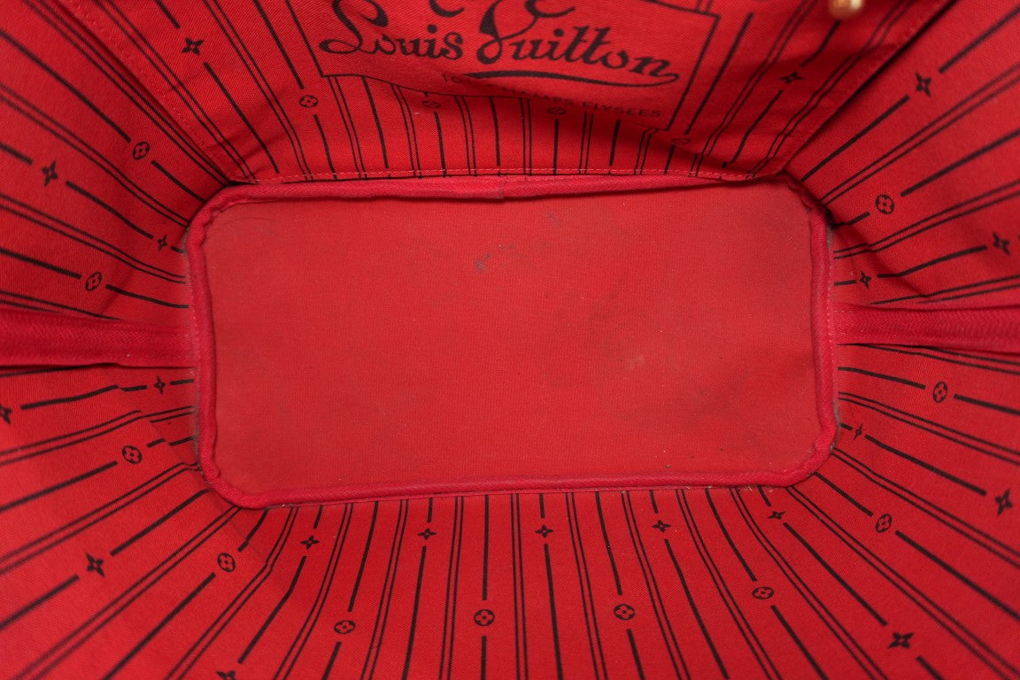 Pre-Owned Louis Vuitton Damier Ebene Neverfull MM Tote Bag
