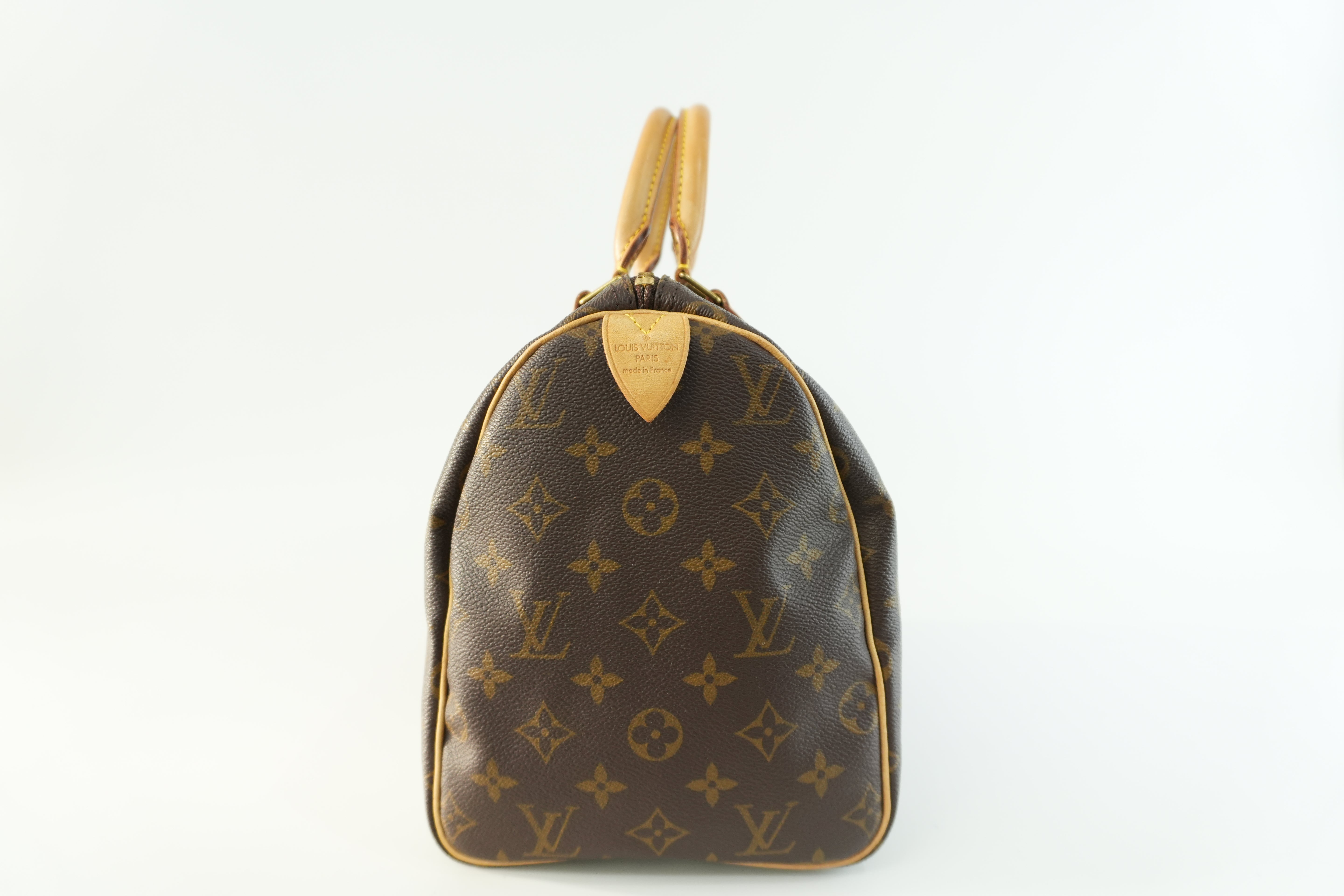 Louis Vuitton Monogram Speedy 30 Handbag Used
