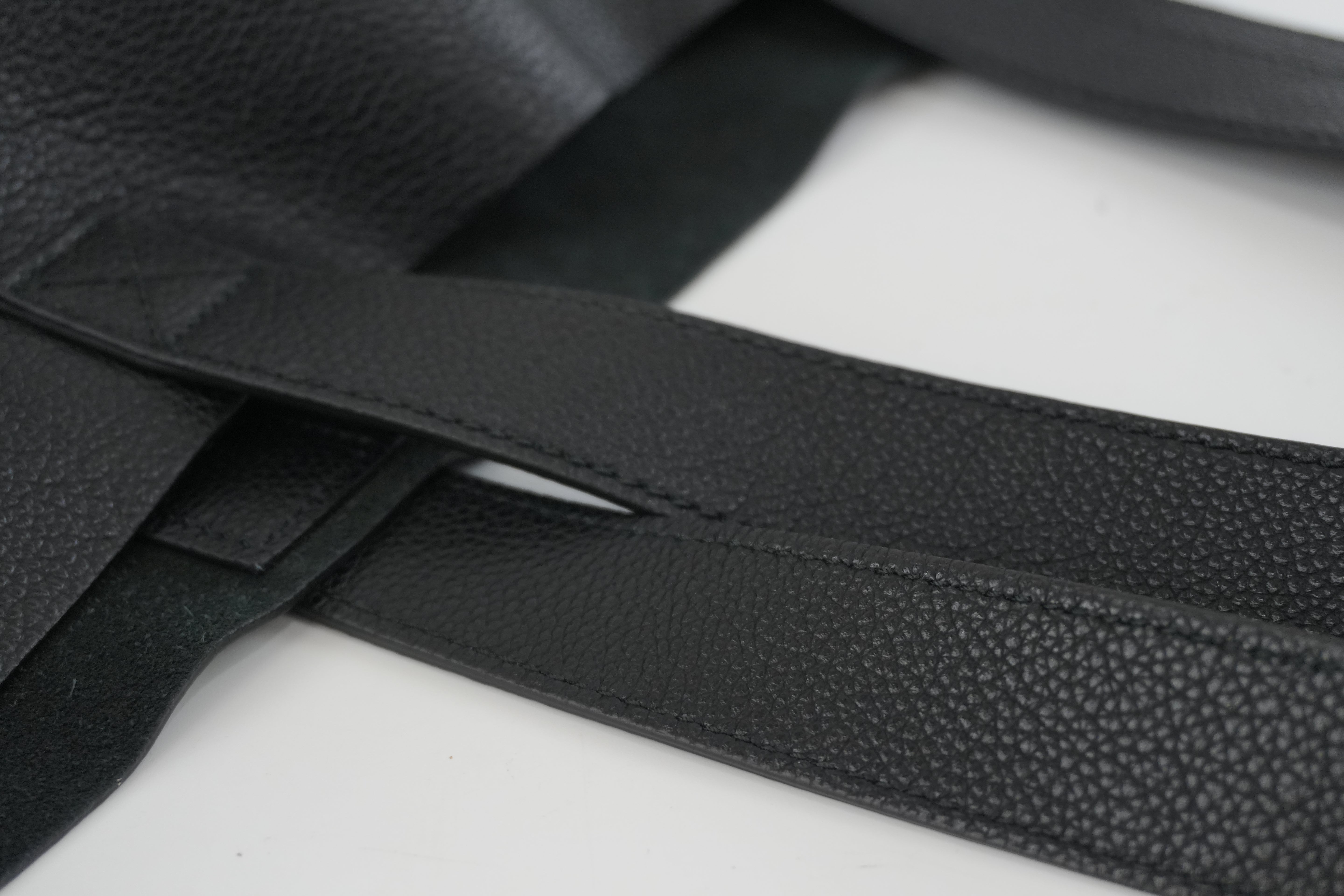 Pre-owned Gucci Canvas Tote Bag Black