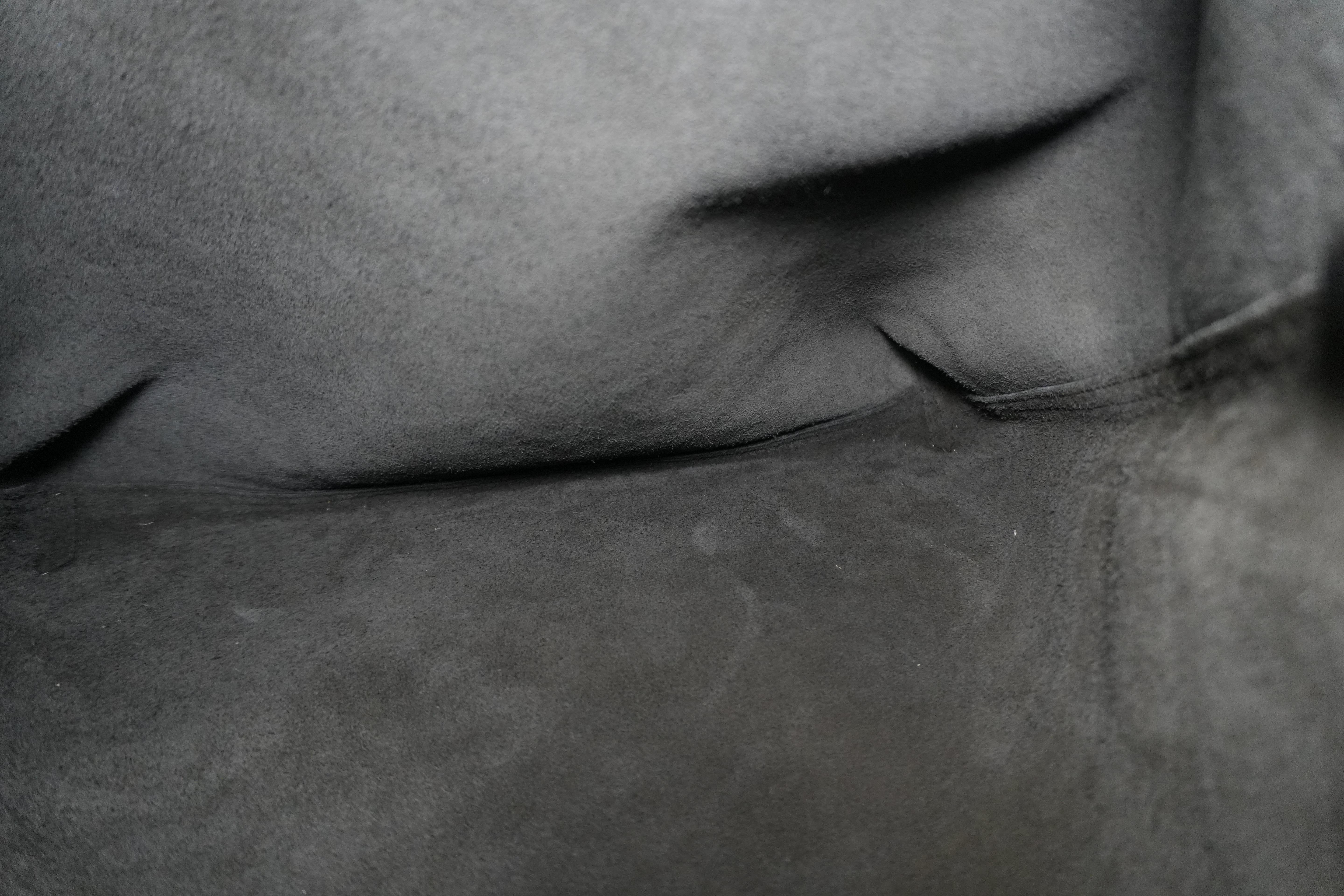 Pre-owned Gucci Canvas Tote Bag Black