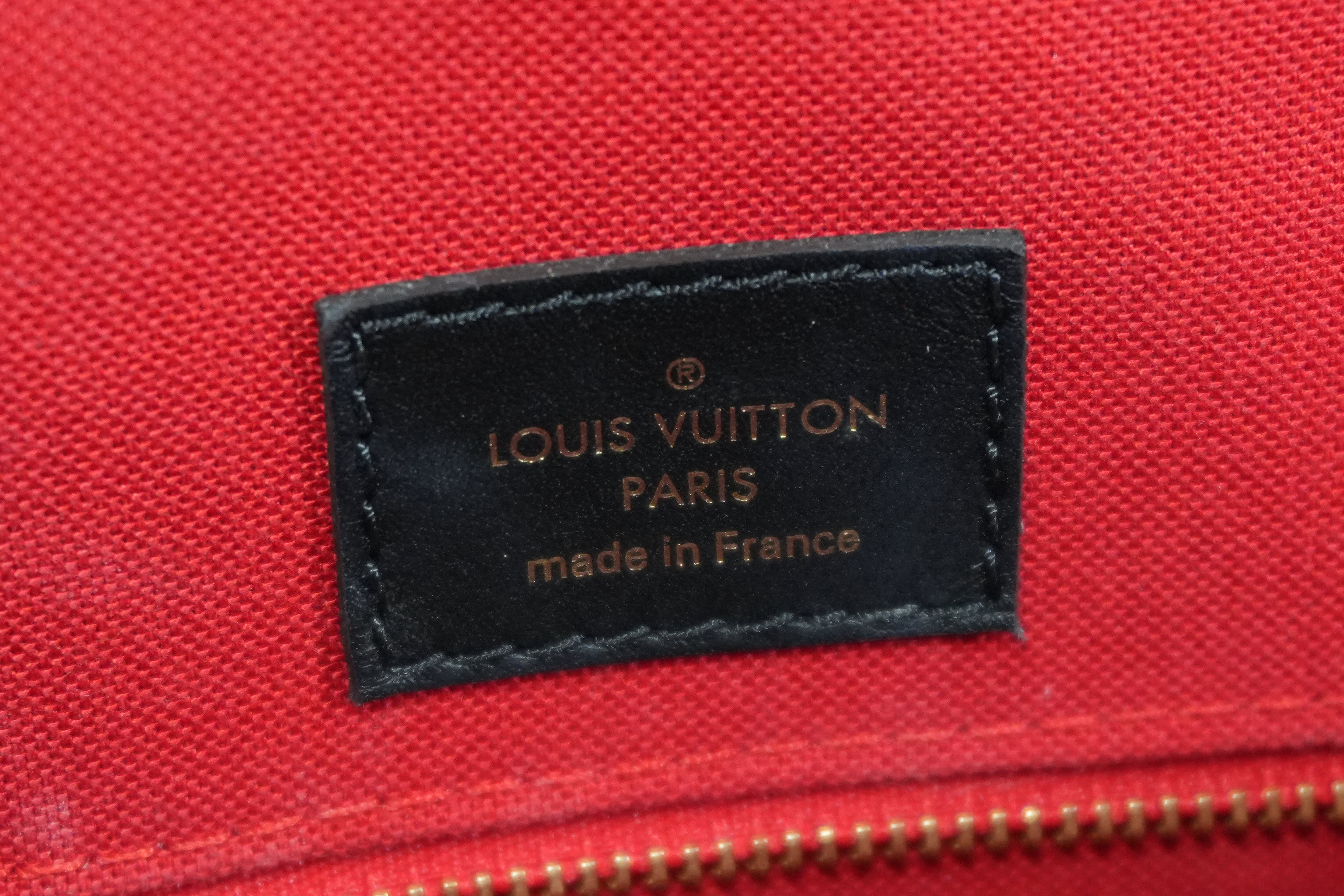 Pre-owned Louis Vuitton Giant Reverse Monogram On the Go Tote Bag