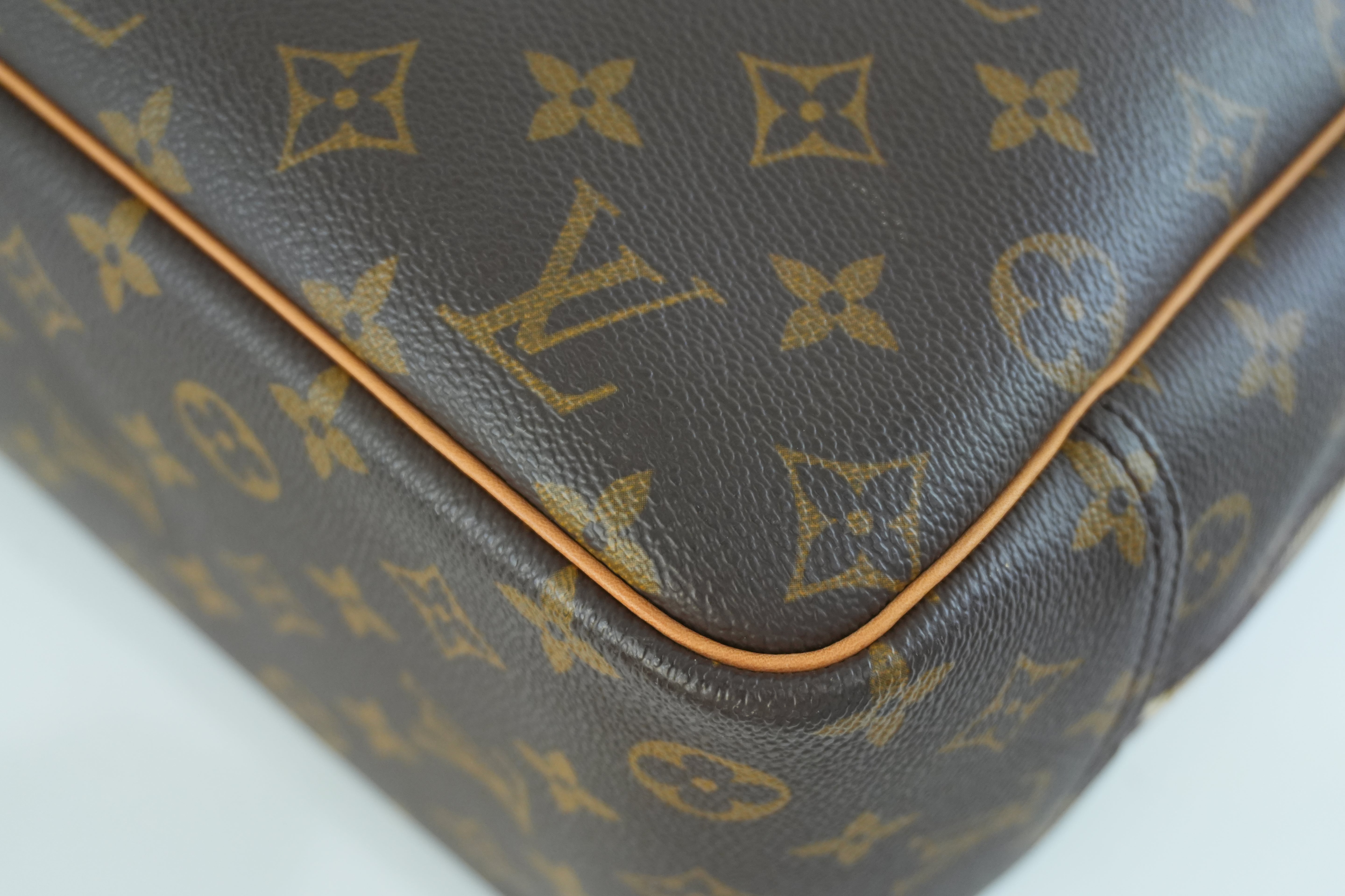 Pre-owned Louis Vuitton Monogram Deauville Handbag