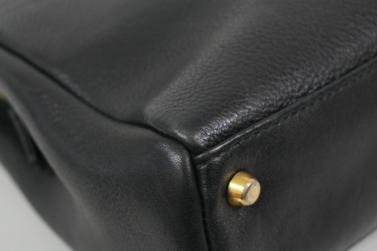 Pre-Owned Versace Tote Bag Black