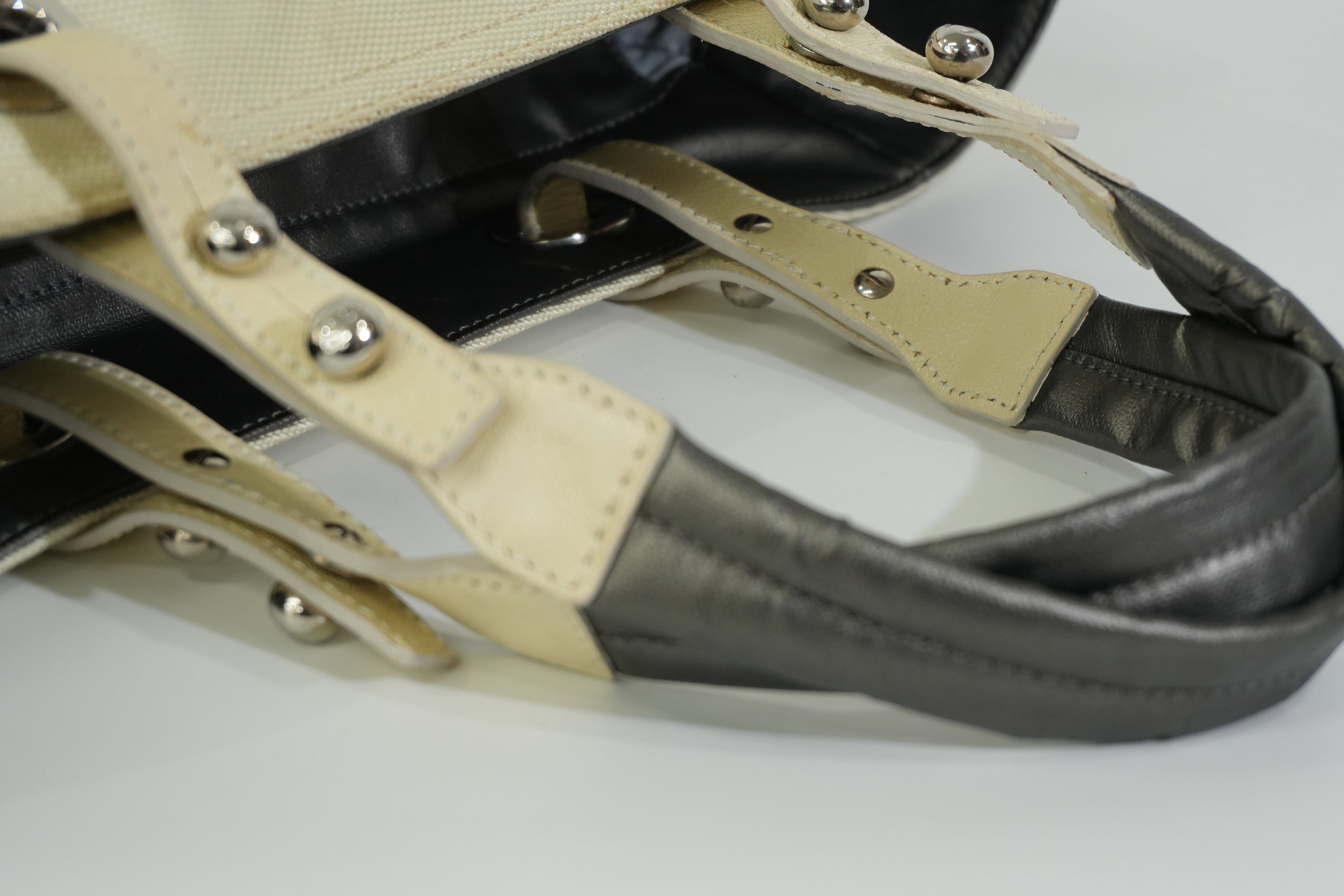 Pre-owned Chanel Paris Biarritz Tote Bag Silver