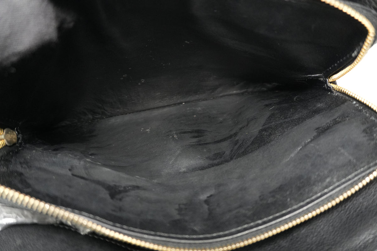 Pre-Owned Versace Tote Bag Black