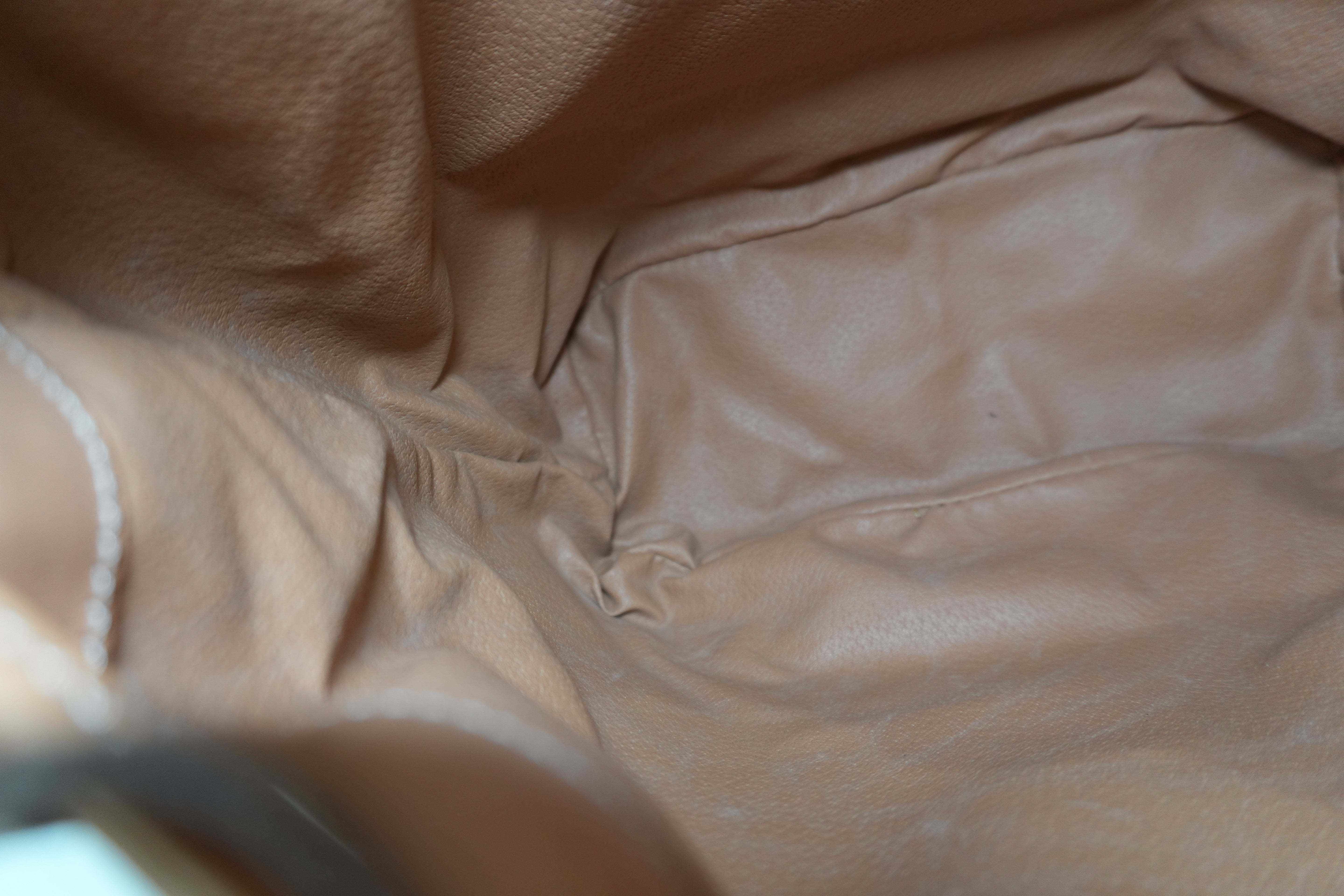 Celine Macadam Bucket Shoulder Bag Brown Used