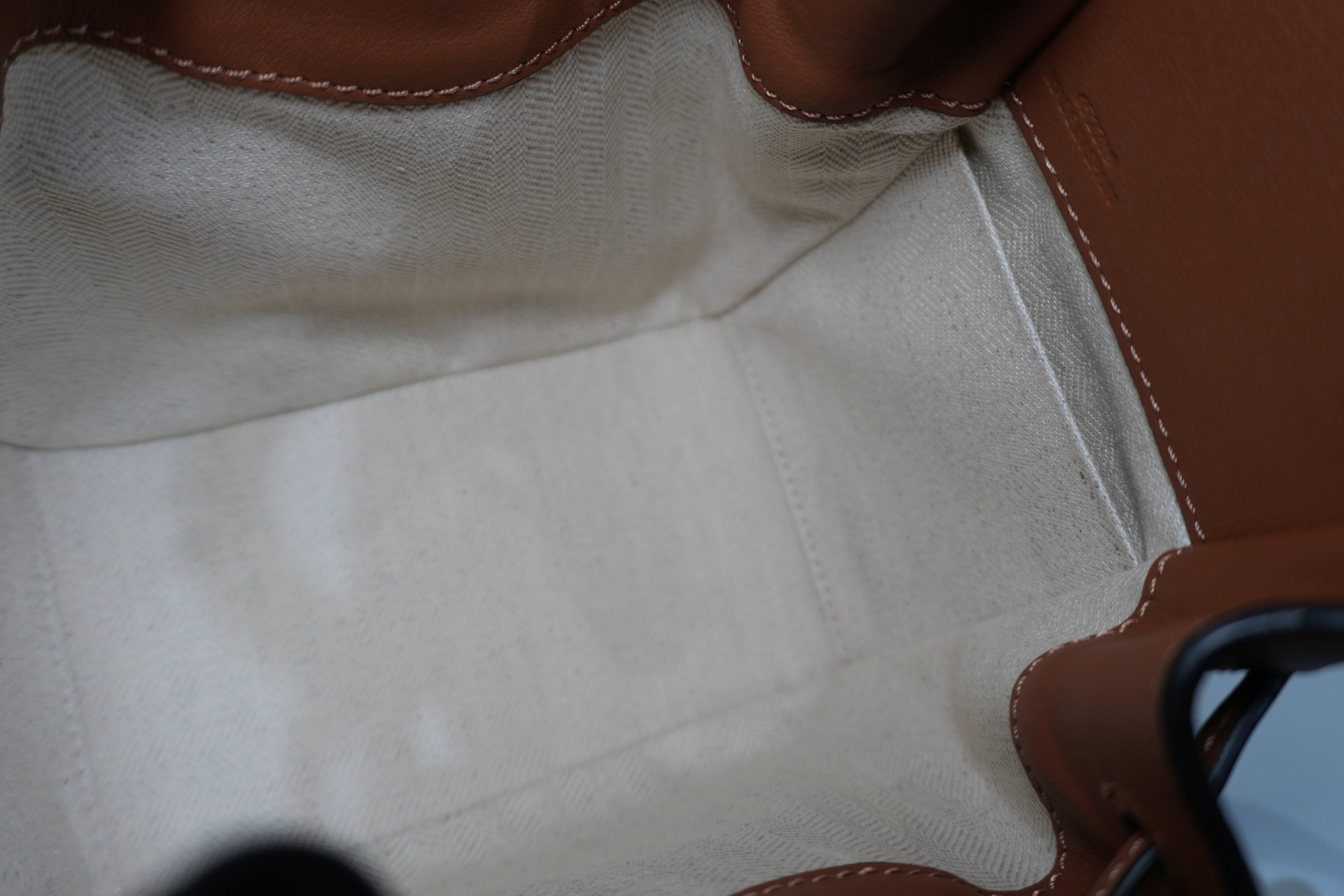 Pre-owned Loewe Mini Hammock Shoulder Bag Brown