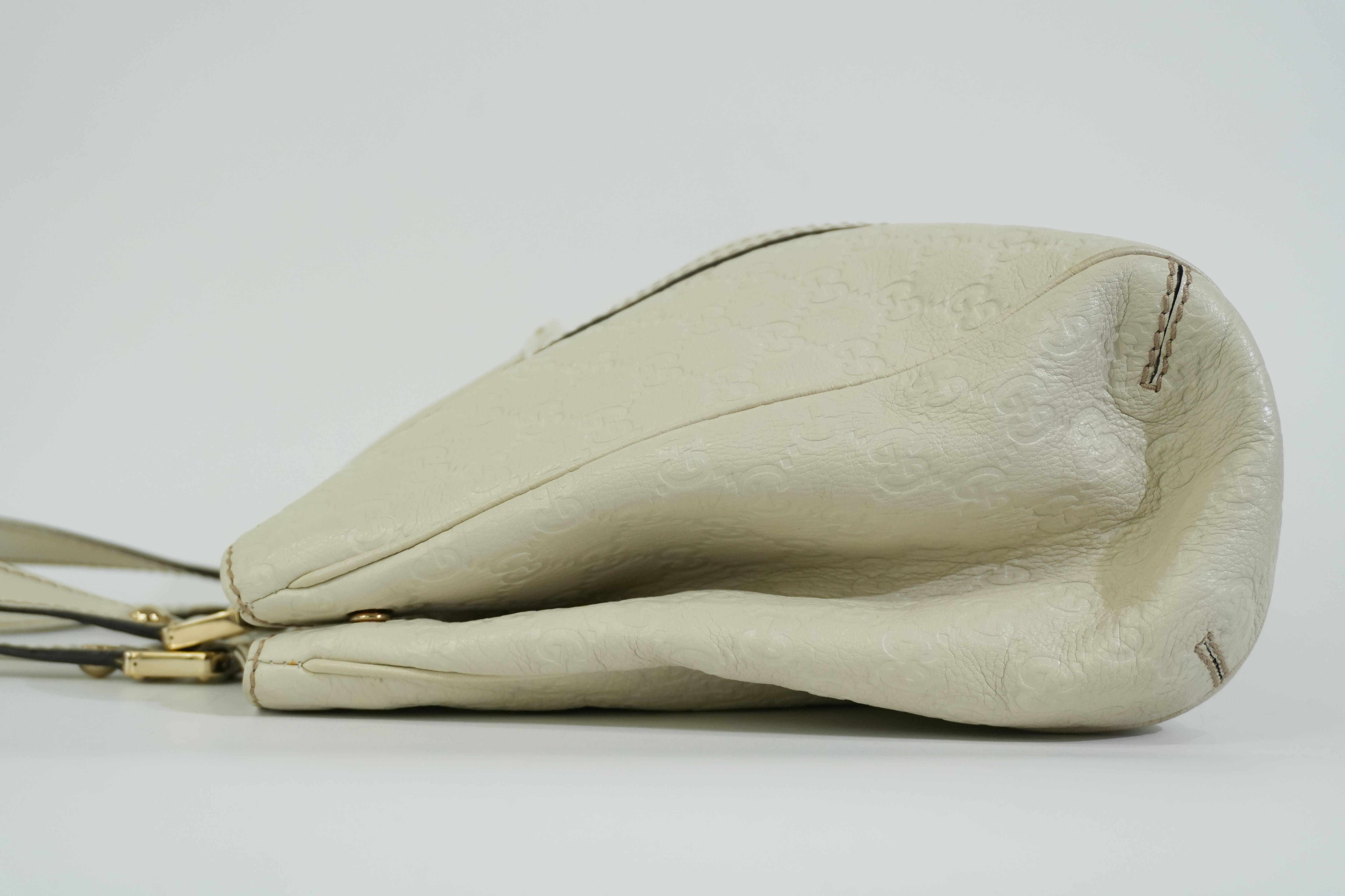 Pre-owned Gucci New Ladies Tote Bag White