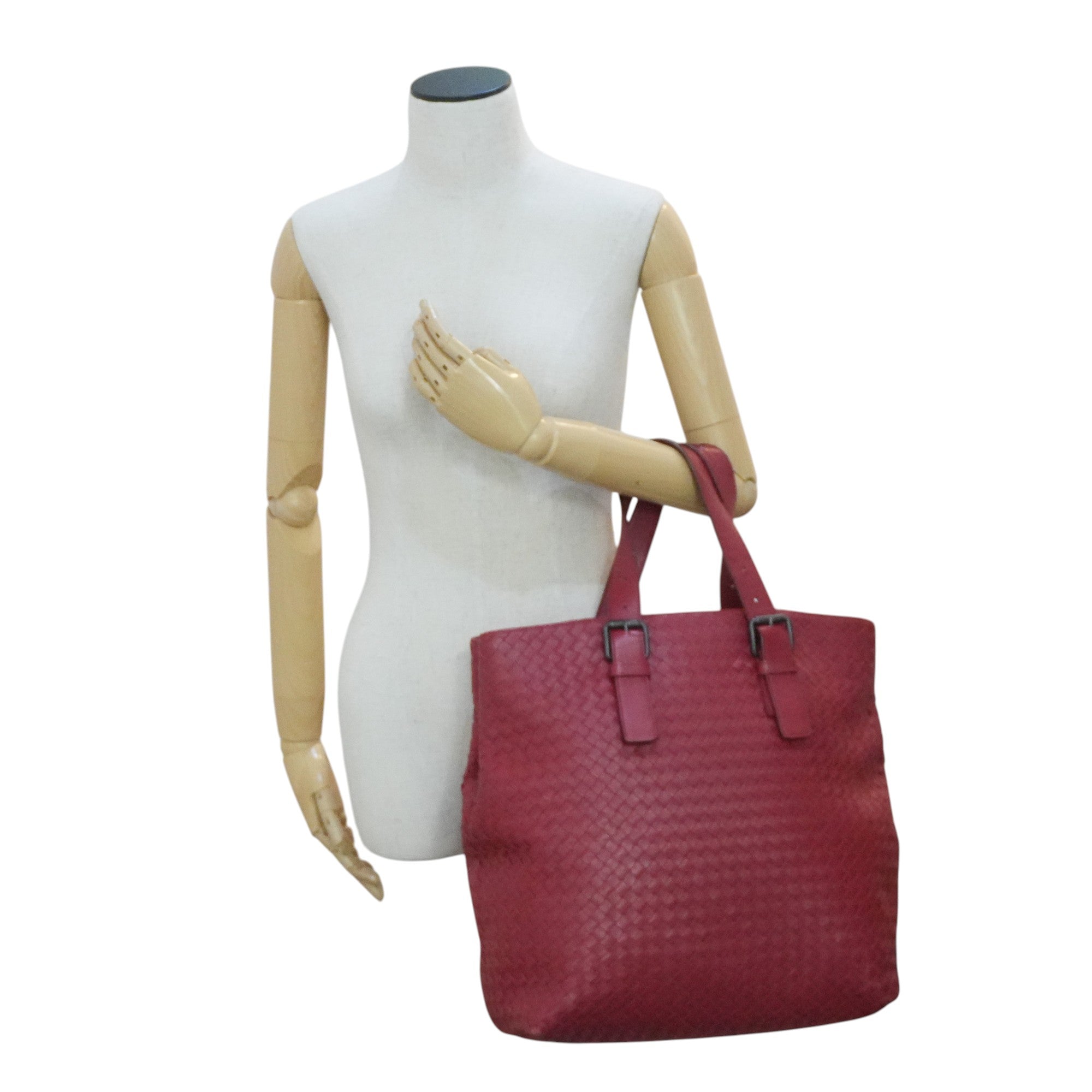 Pre-owned Bottega Handbag Red