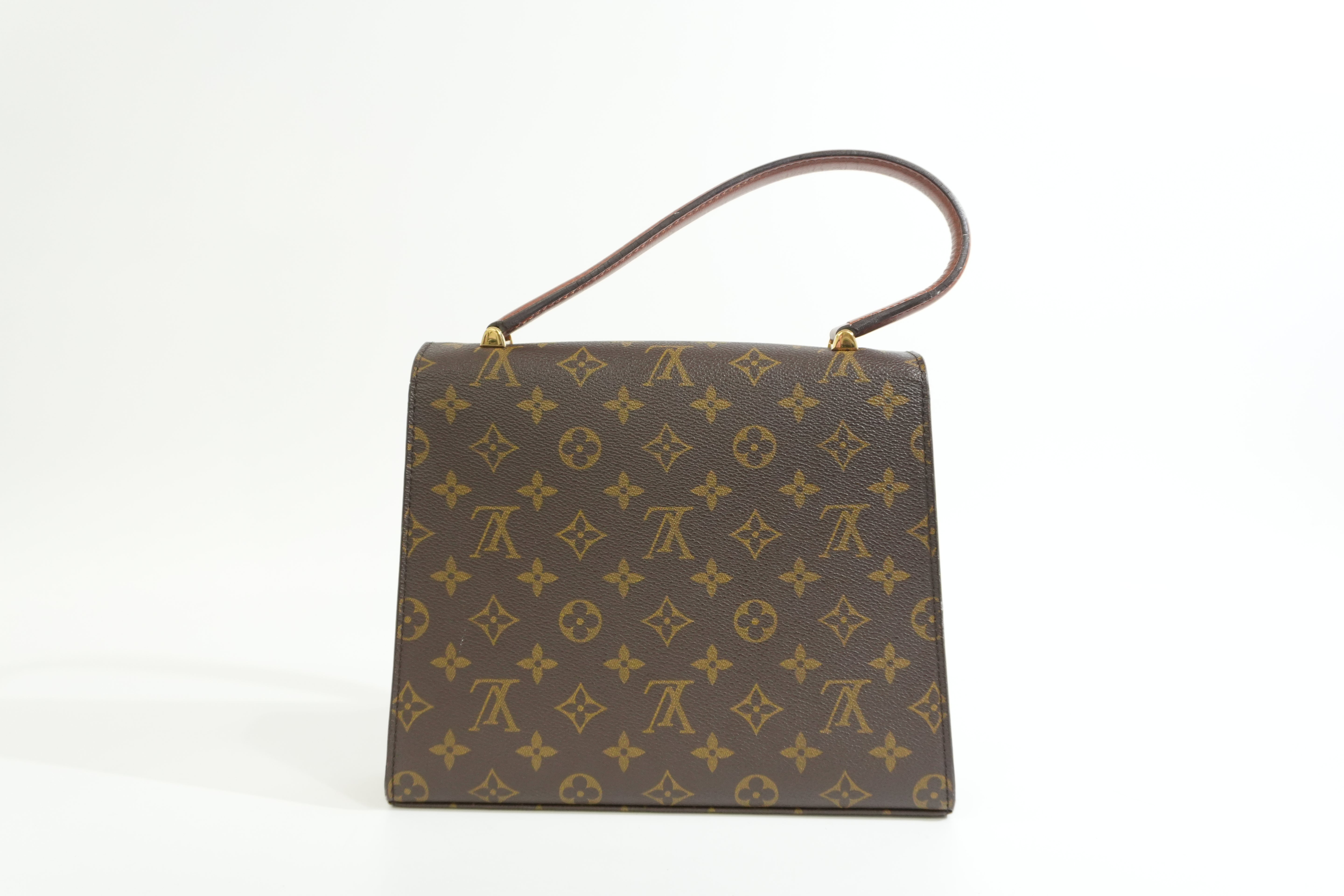 Pre-owned Louis Vuitton Monogram Malesherbe Handbag