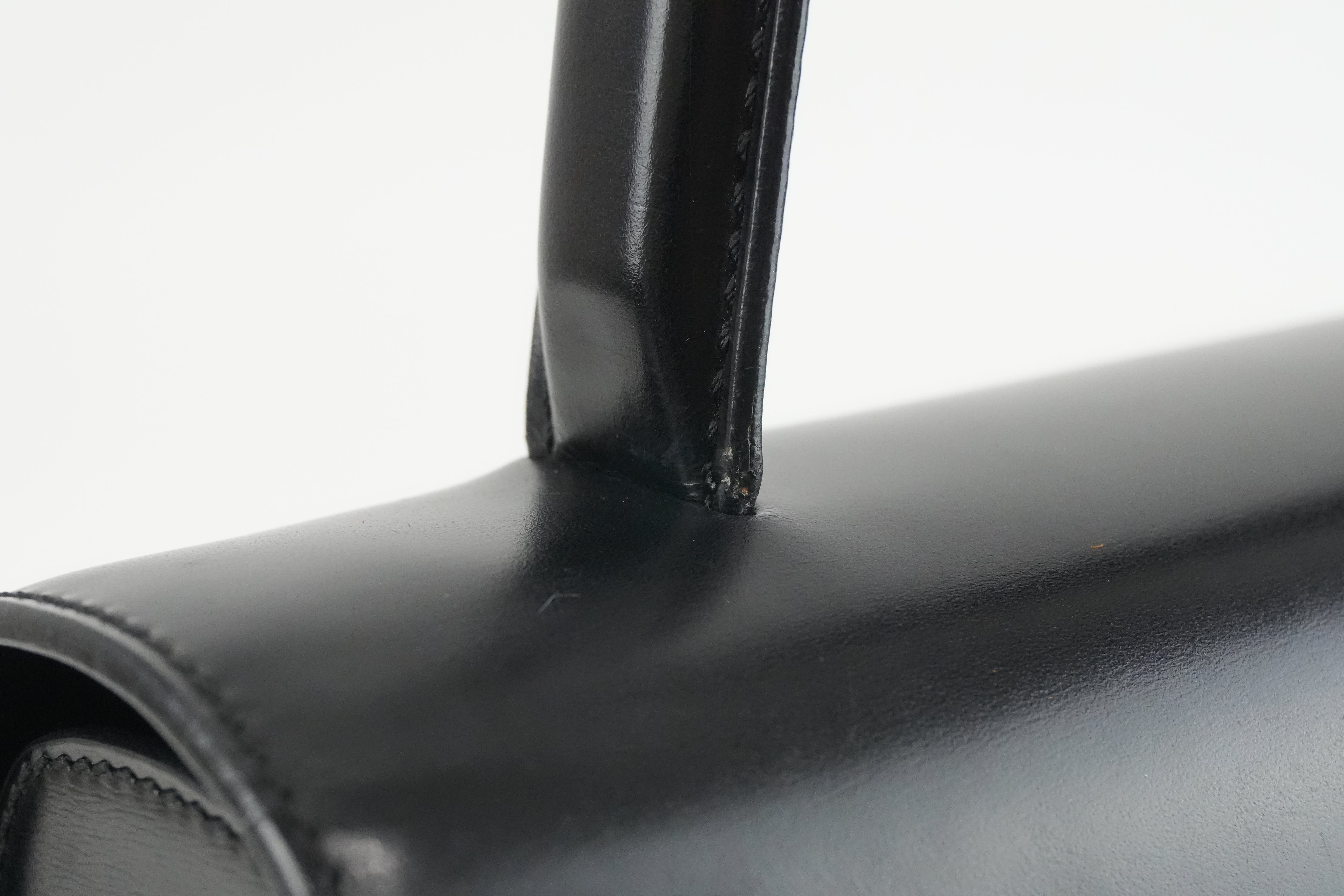 Cartier Panthere Handbag Black Used