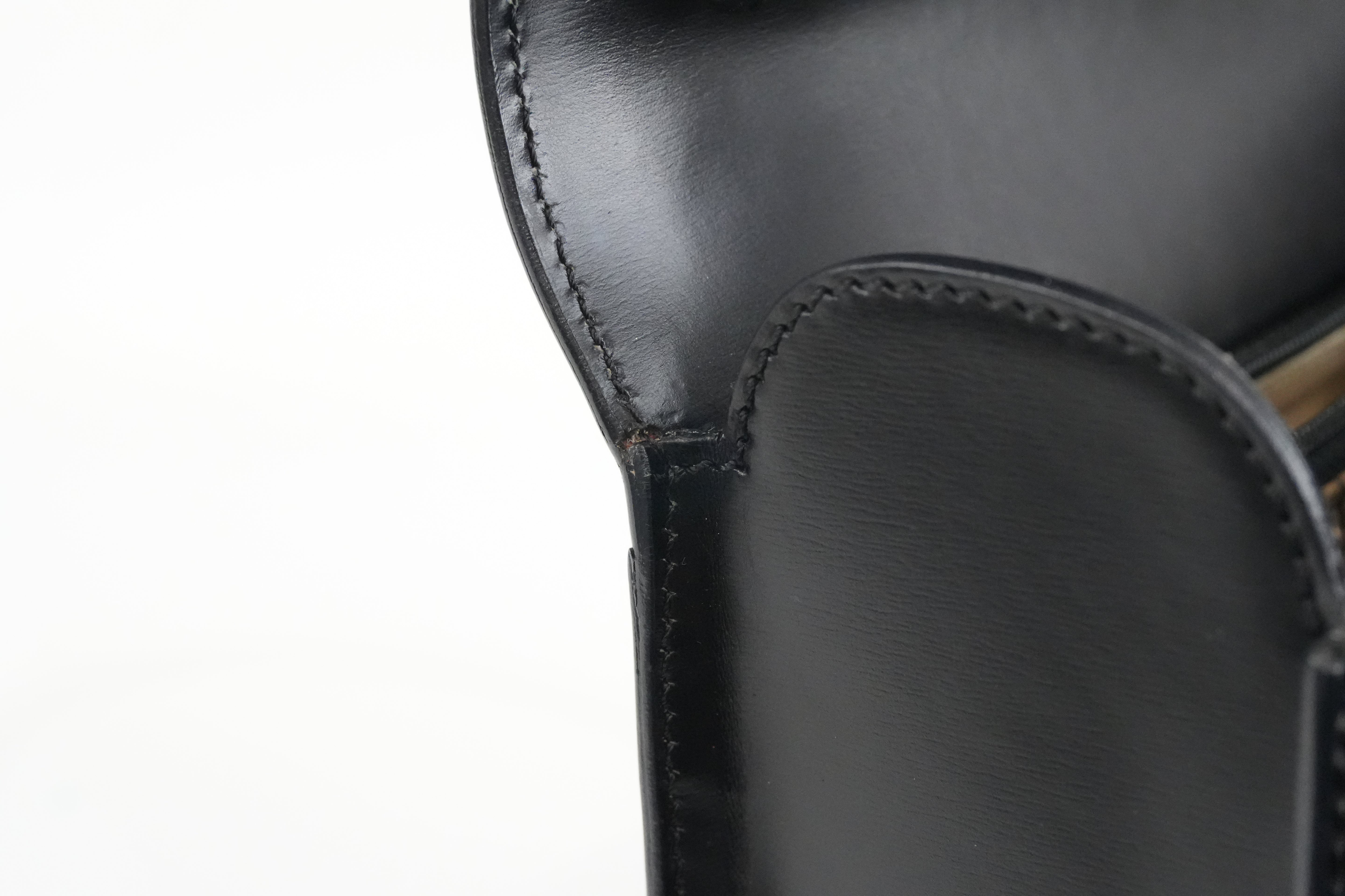 Cartier Panthere Handbag Black Used