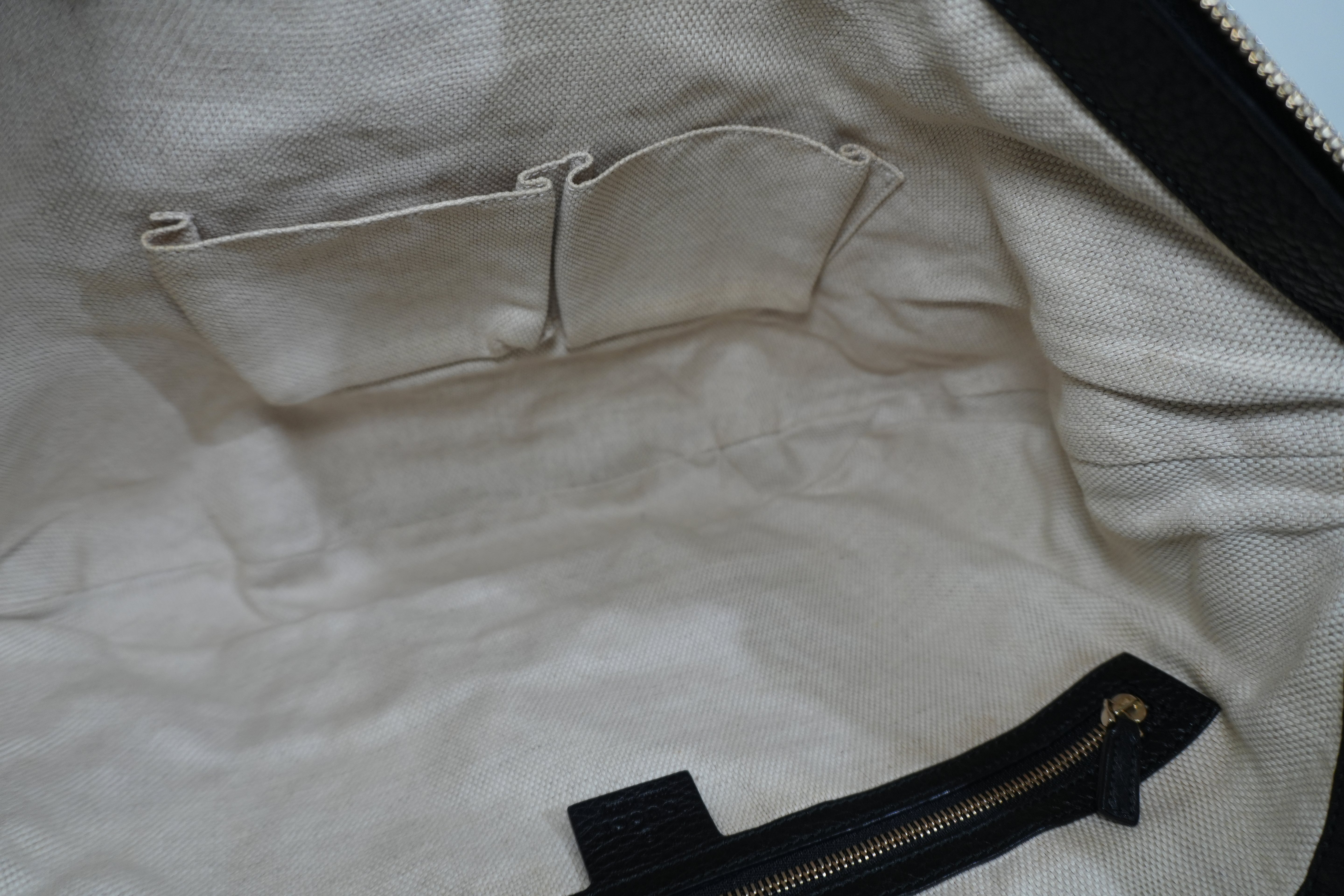 Pre-owned Gucci Soho Shoulder Bag Black