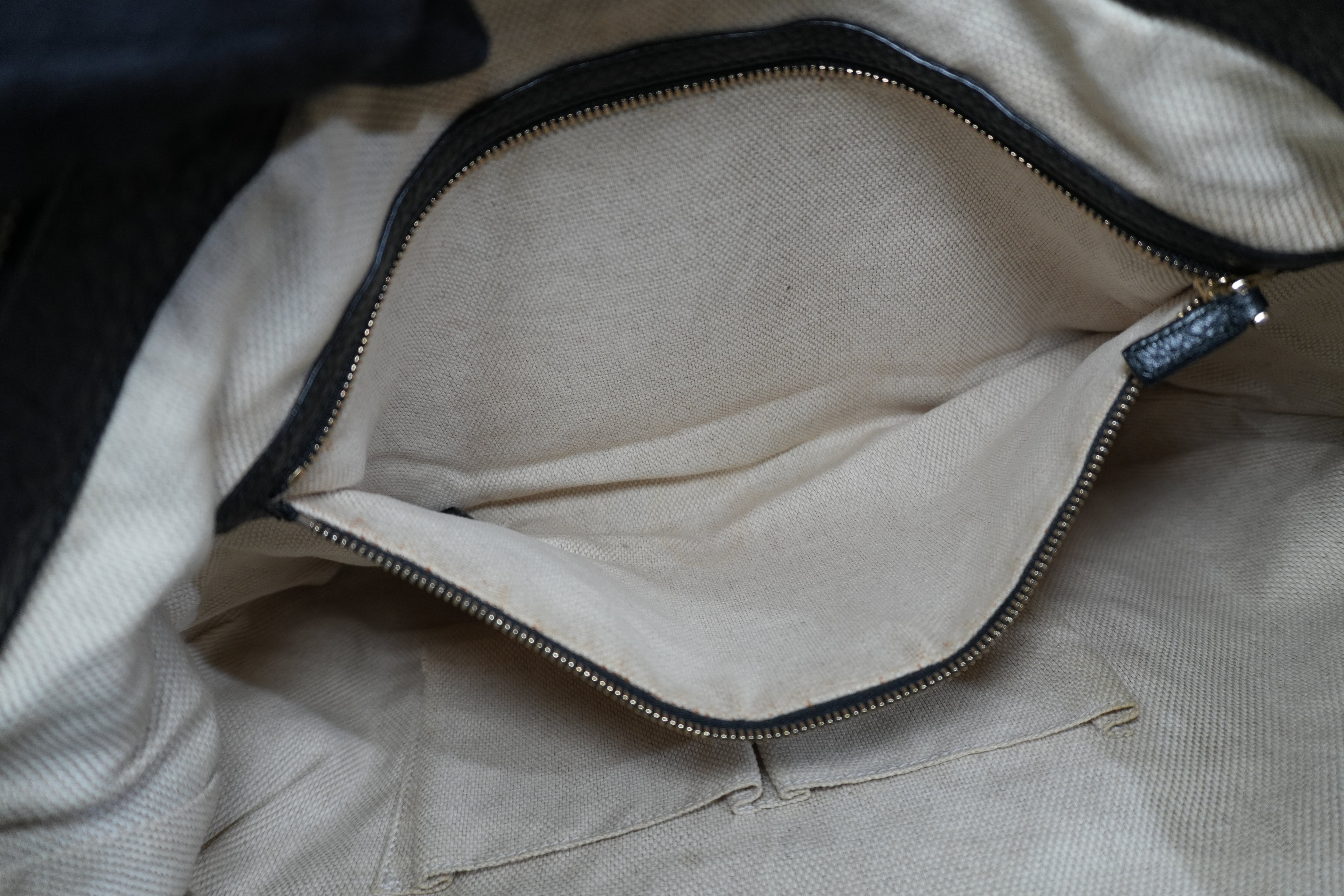 Pre-owned Gucci Soho Shoulder Bag Black