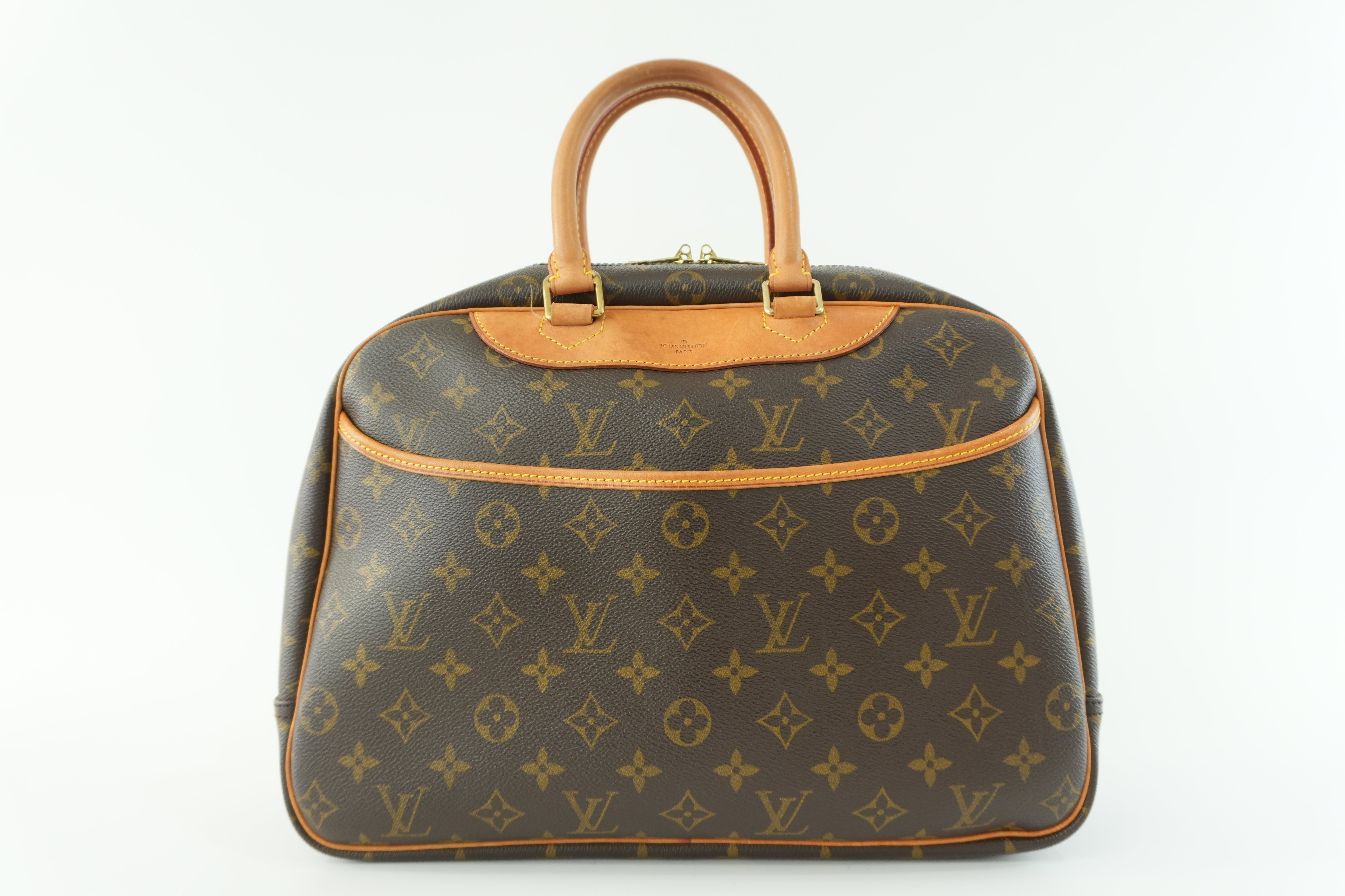 Pre-owned Louis Vuitton Monogram Deauville Handbag