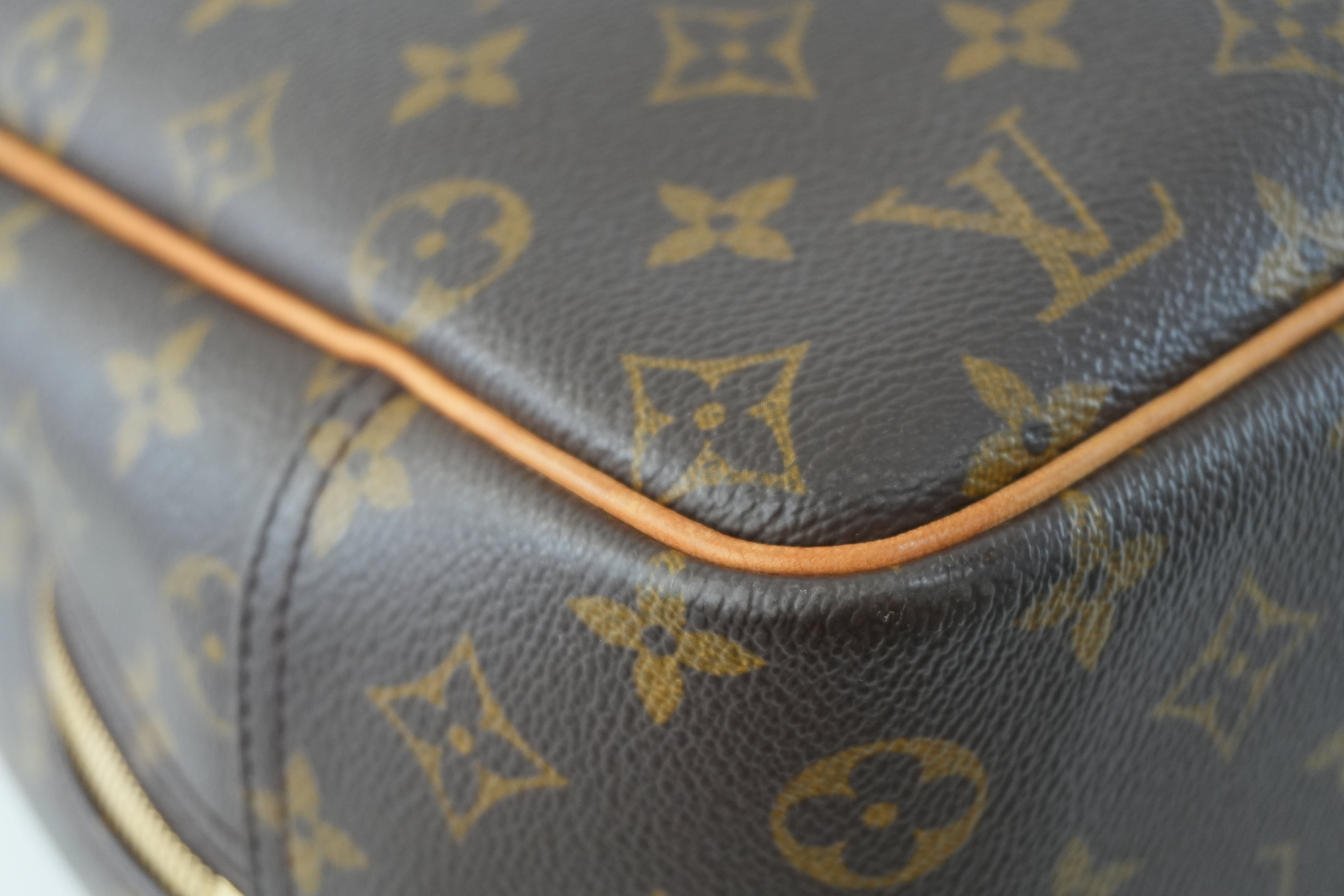 Pre-owned Louis Vuitton Monogram Deauville Handbag