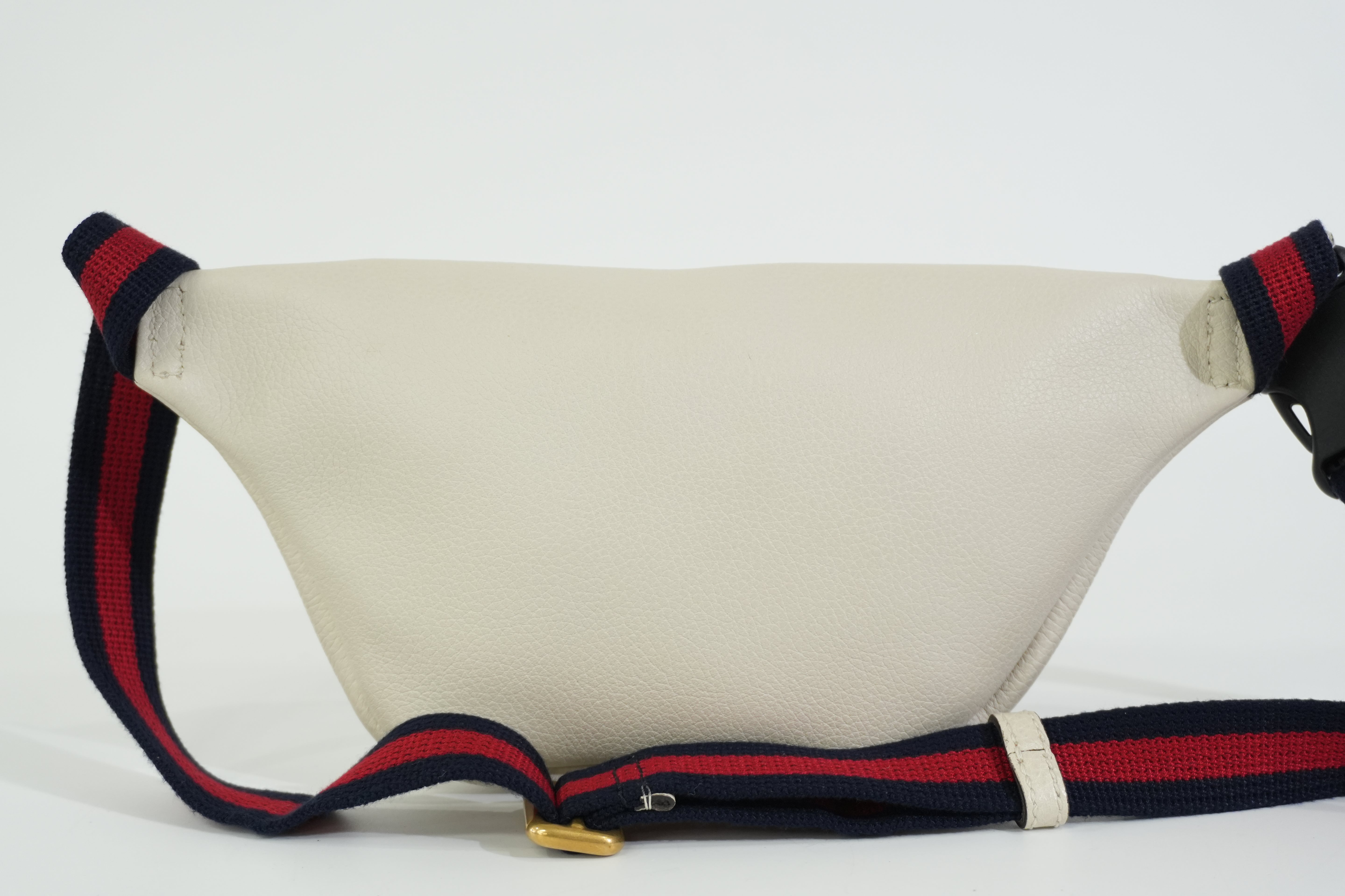 Pre-owned Gucci Body Bag White