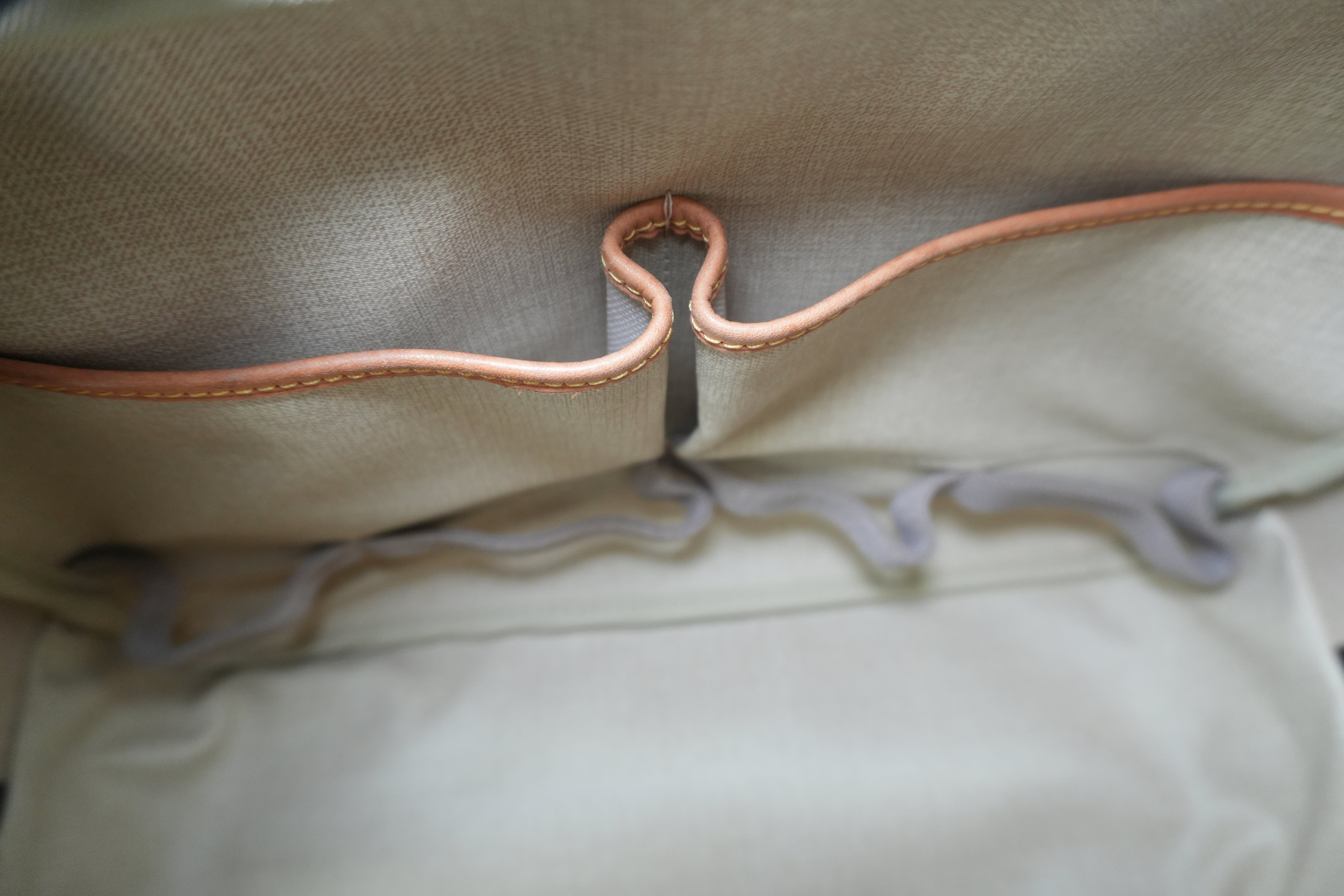 Pre-owned Louis Vuitton Monogram Deauville Handbag