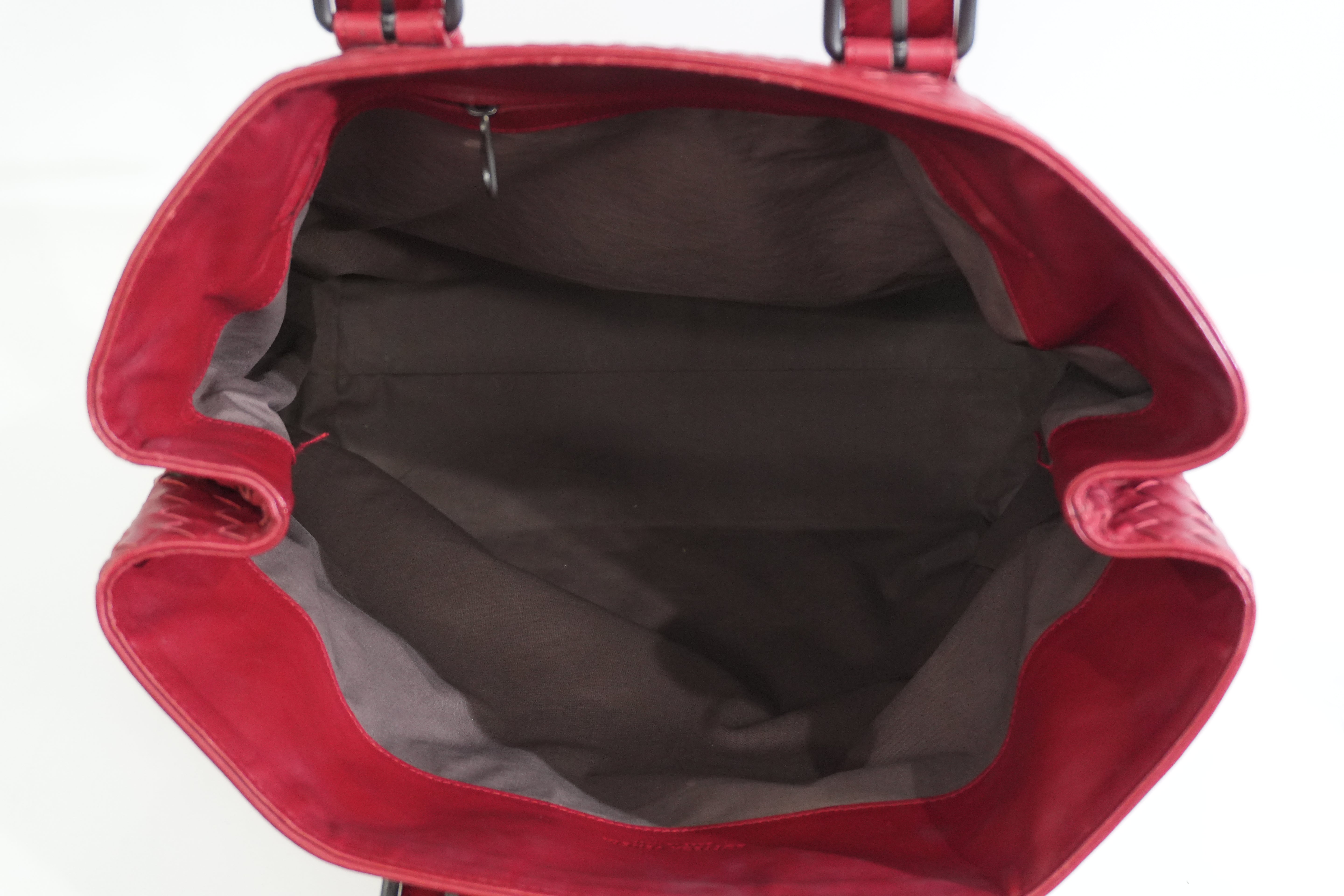 Pre-owned Bottega Handbag Red