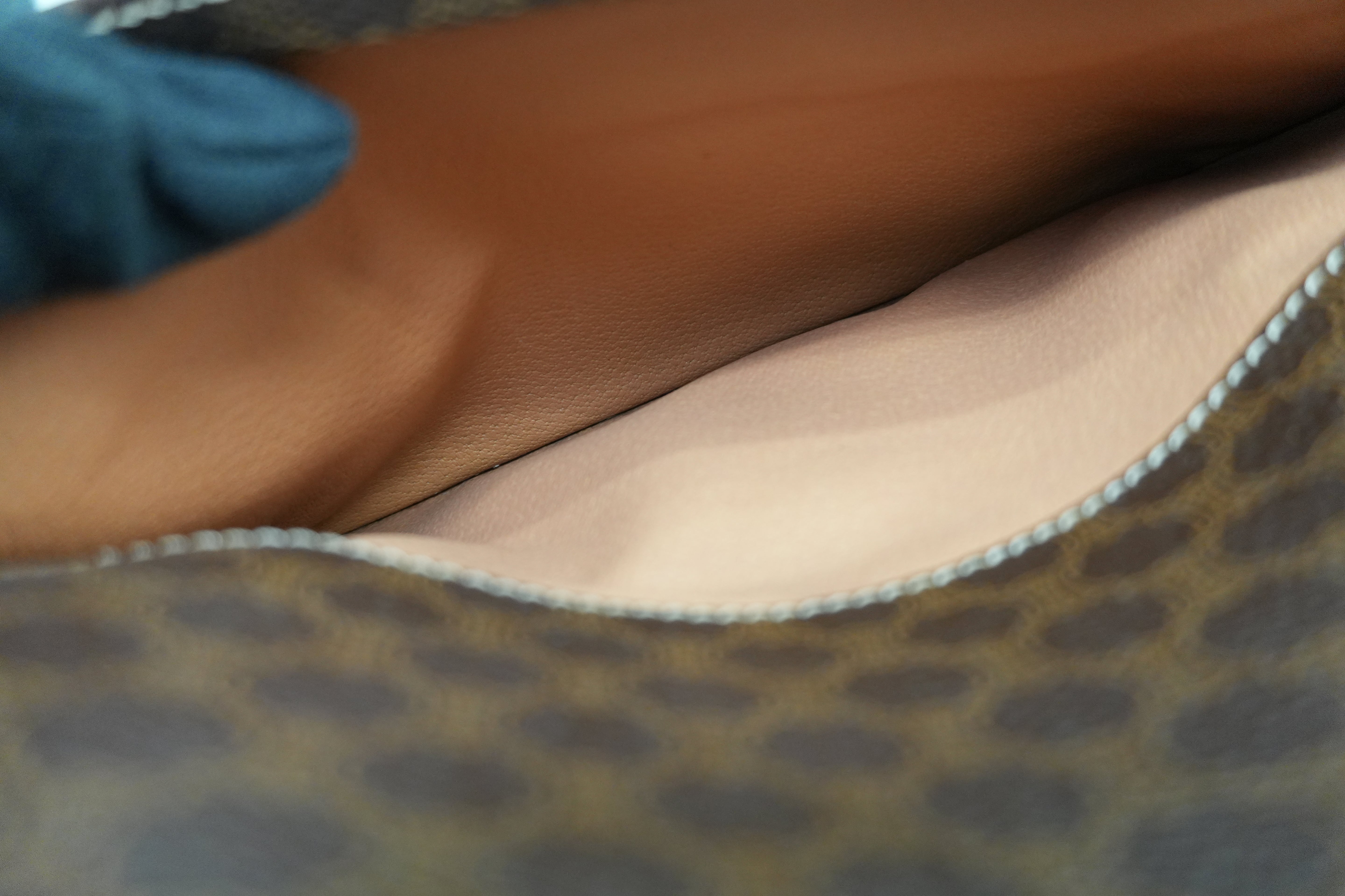 Celine Macadam Shoulder Bag Brown Used