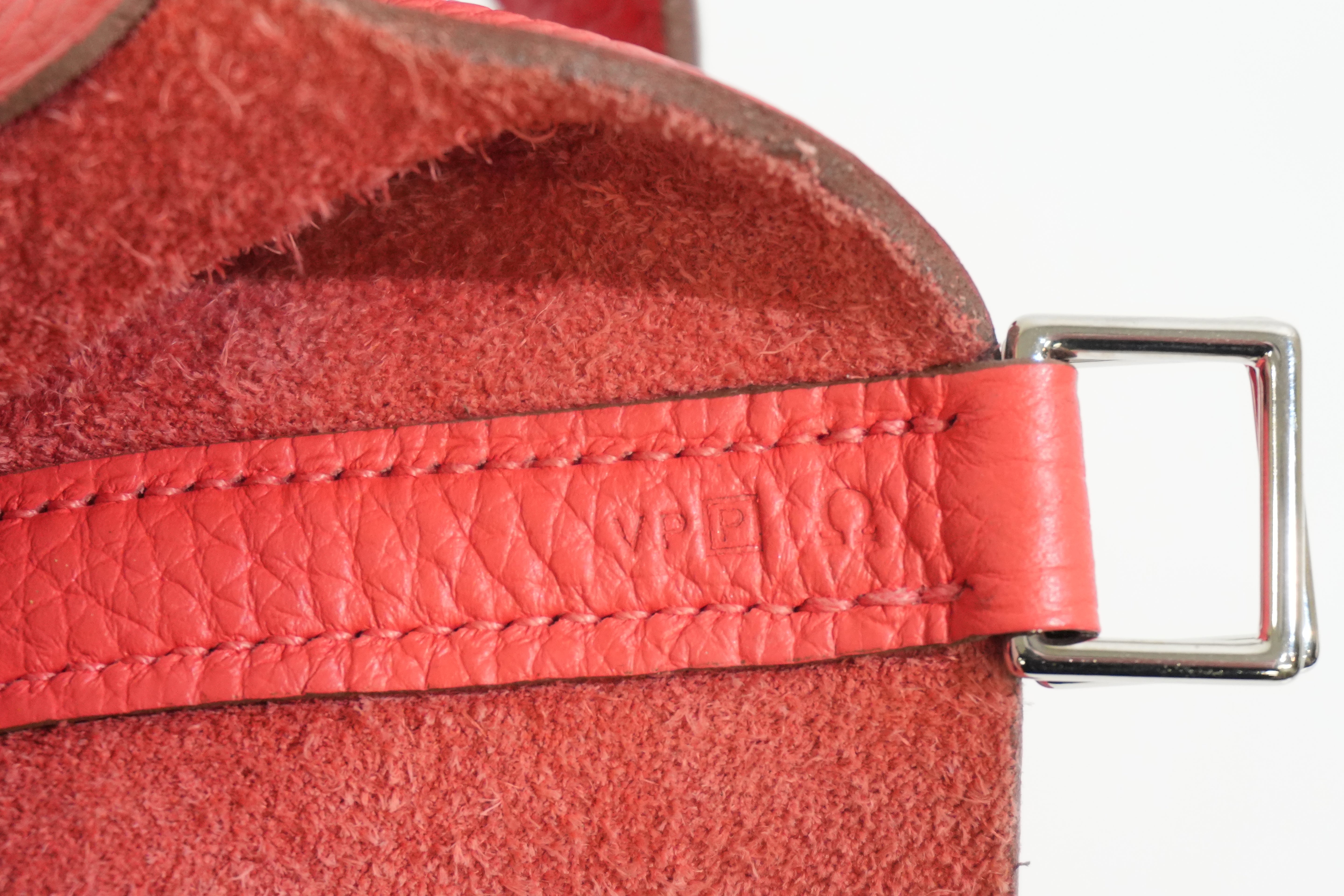 Pre-owned Hermes Picotin PM Red