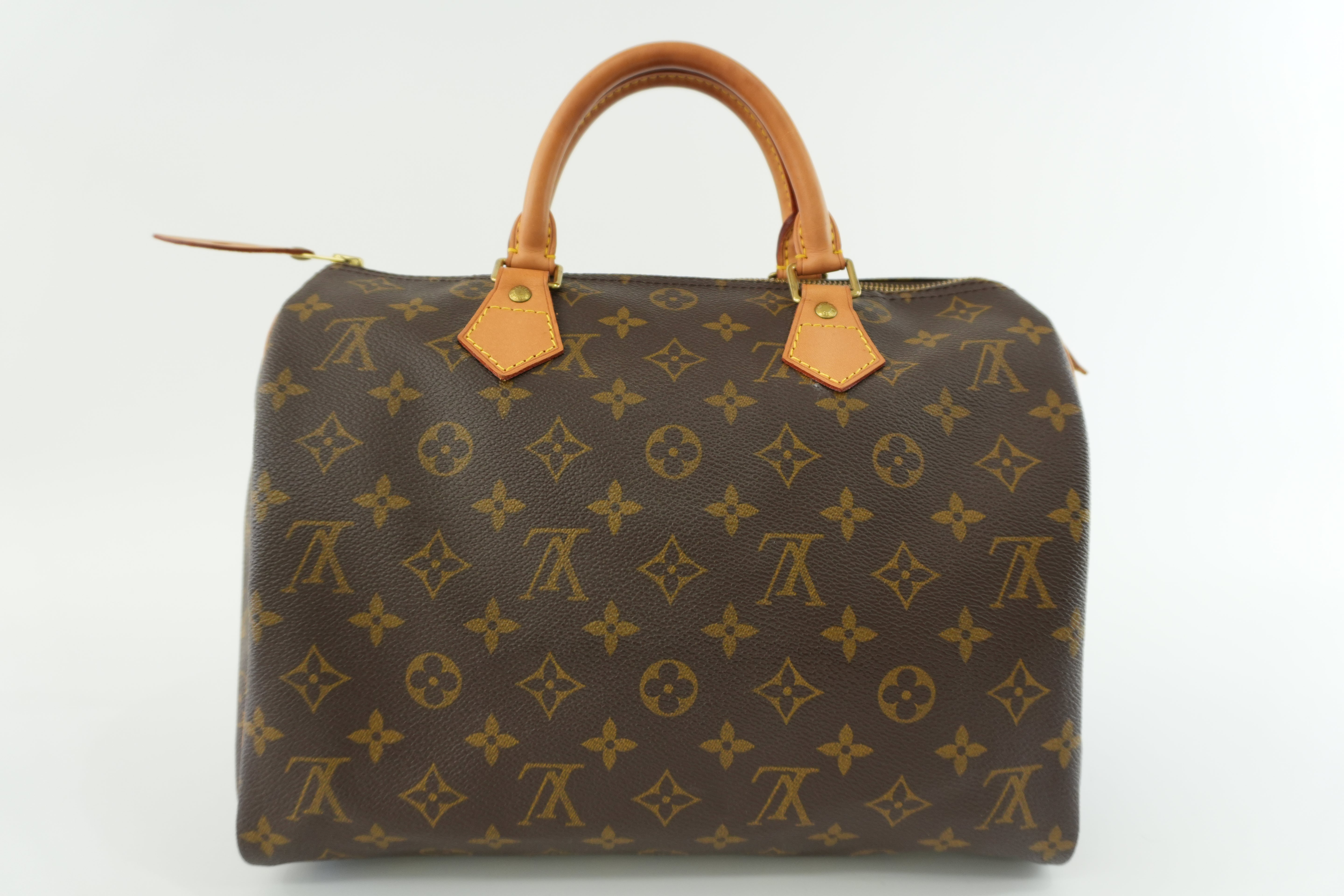 Louis Vuitton Monogram Speedy 30 Handbag Used