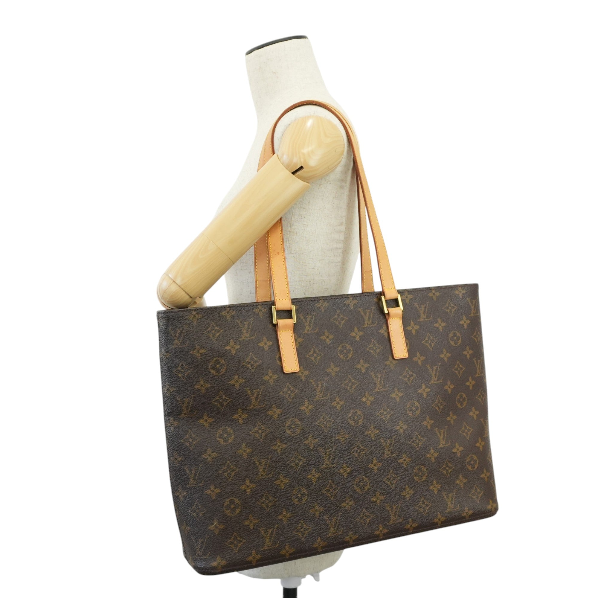 Louis Vuitton Monogram Luco Tote Bag Used