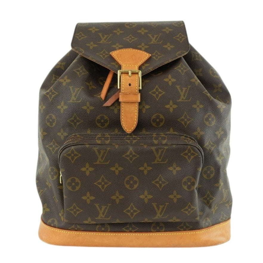 Louis Vuitton Monogram Montsouris GM Backpack Used