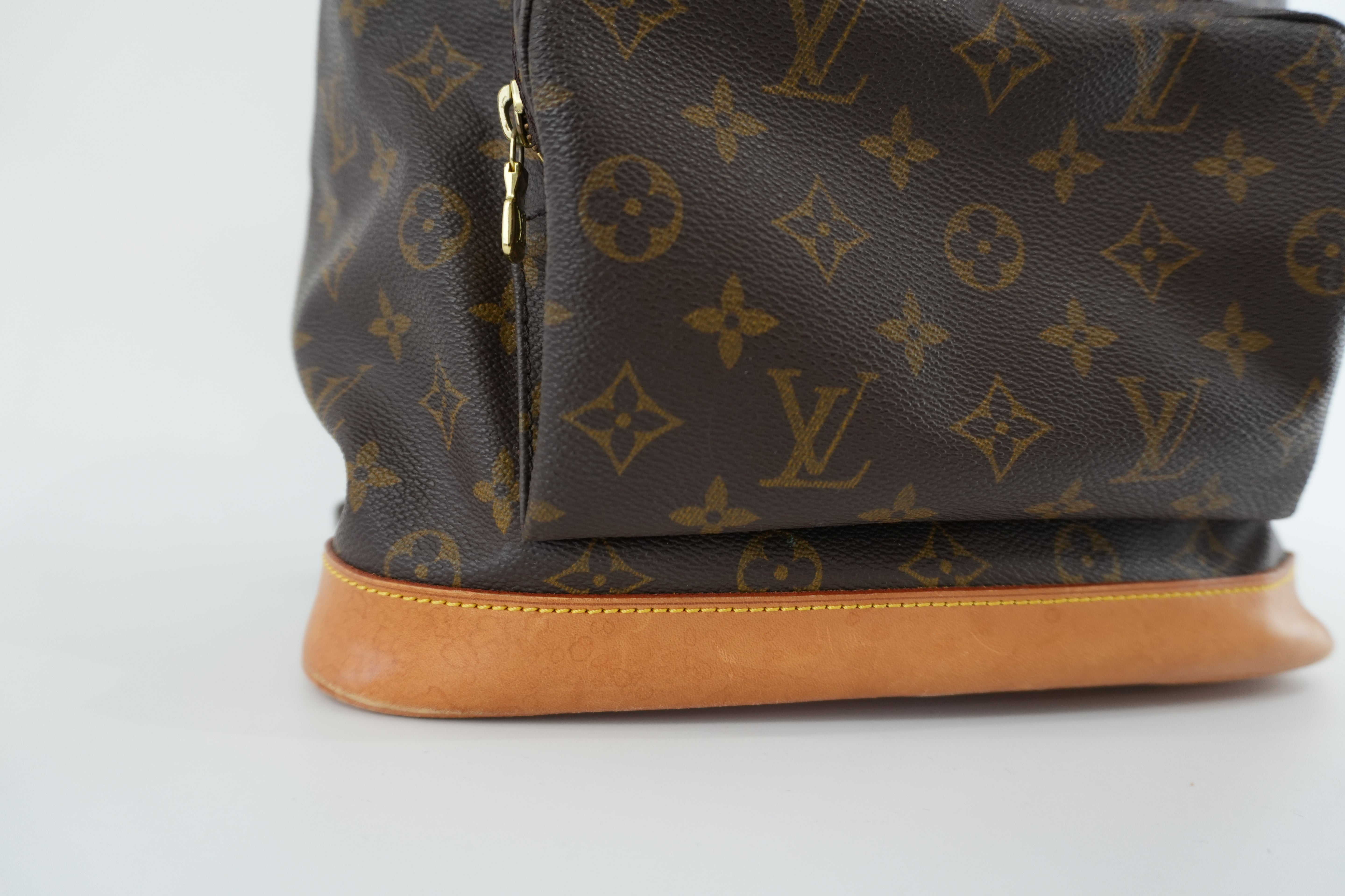 Louis Vuitton Monogram Montsouris GM Backpack Used