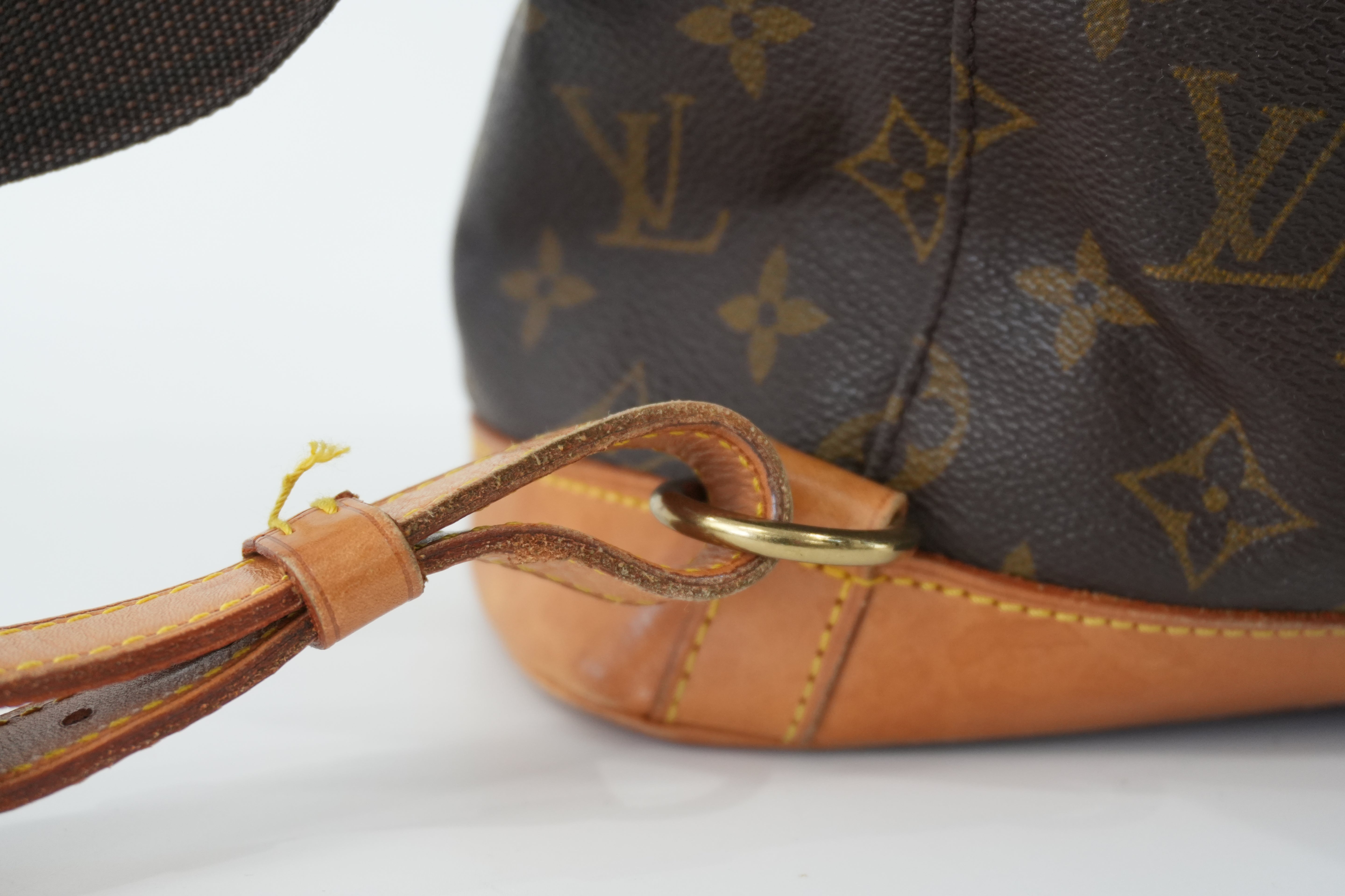 Louis Vuitton Monogram Montsouris GM Backpack Used