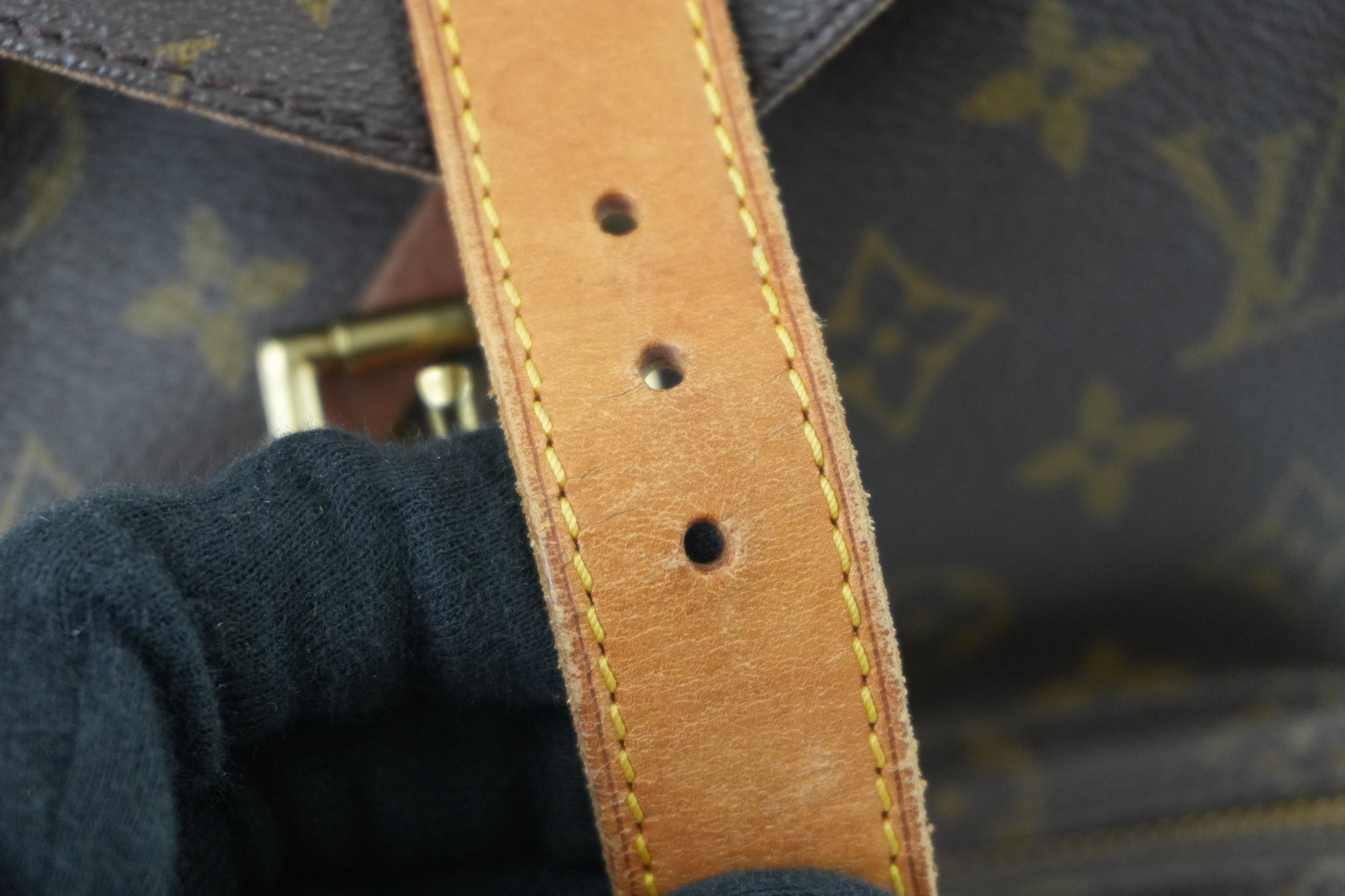 Louis Vuitton Monogram Montsouris GM Backpack Used