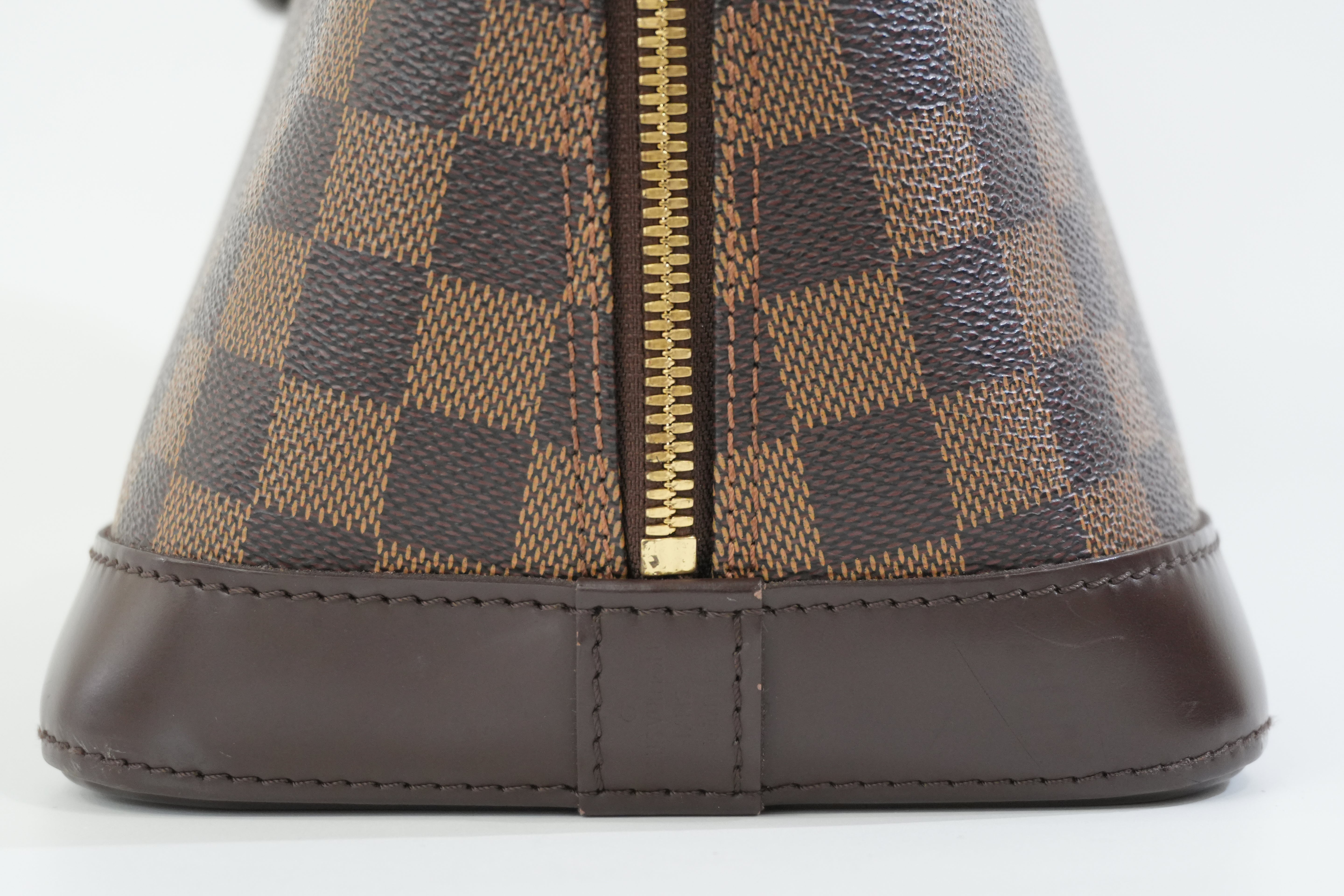 Pre-owned Louis Vuitton Damier Ebene Alma Handbag