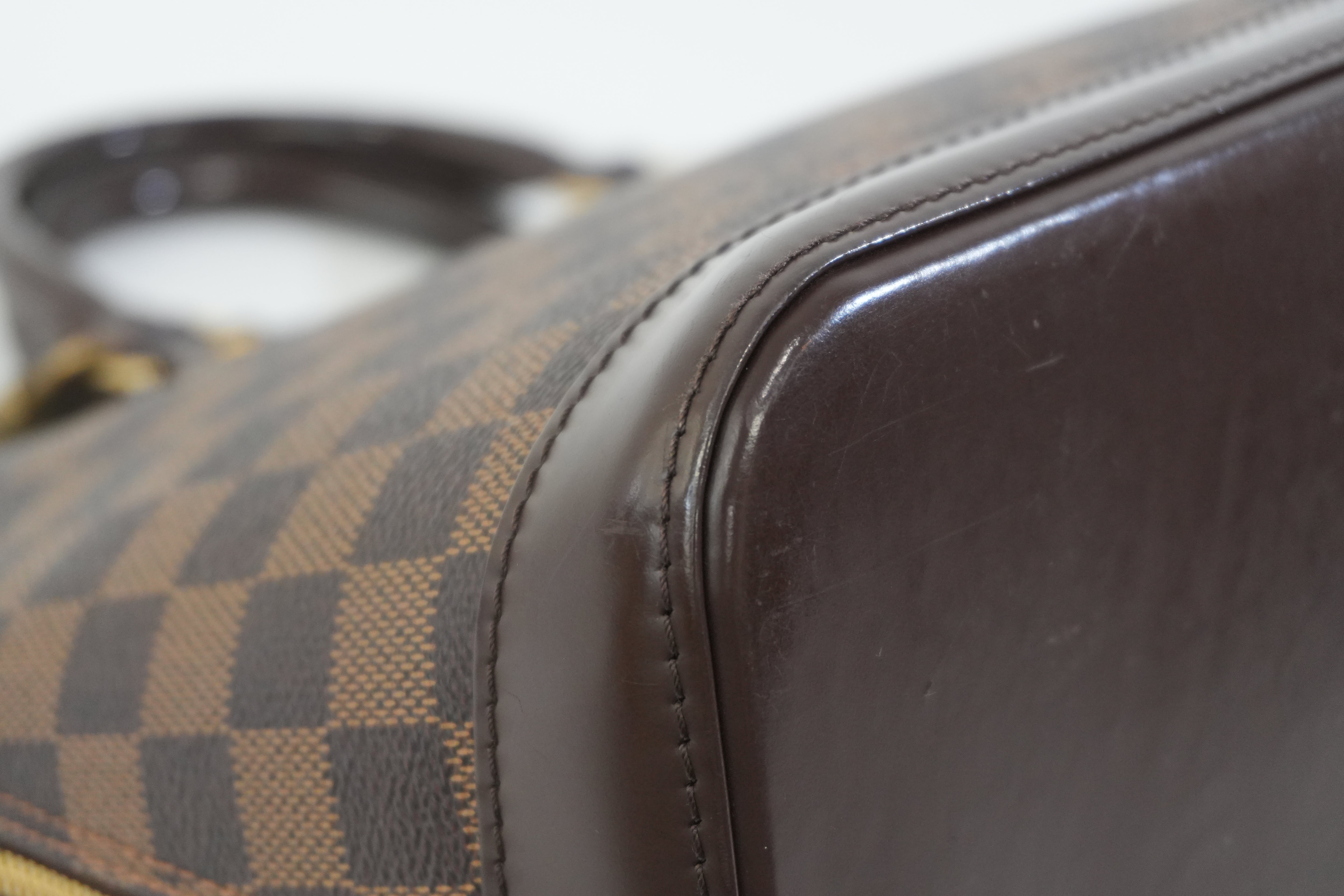 Pre-owned Louis Vuitton Damier Ebene Alma Handbag