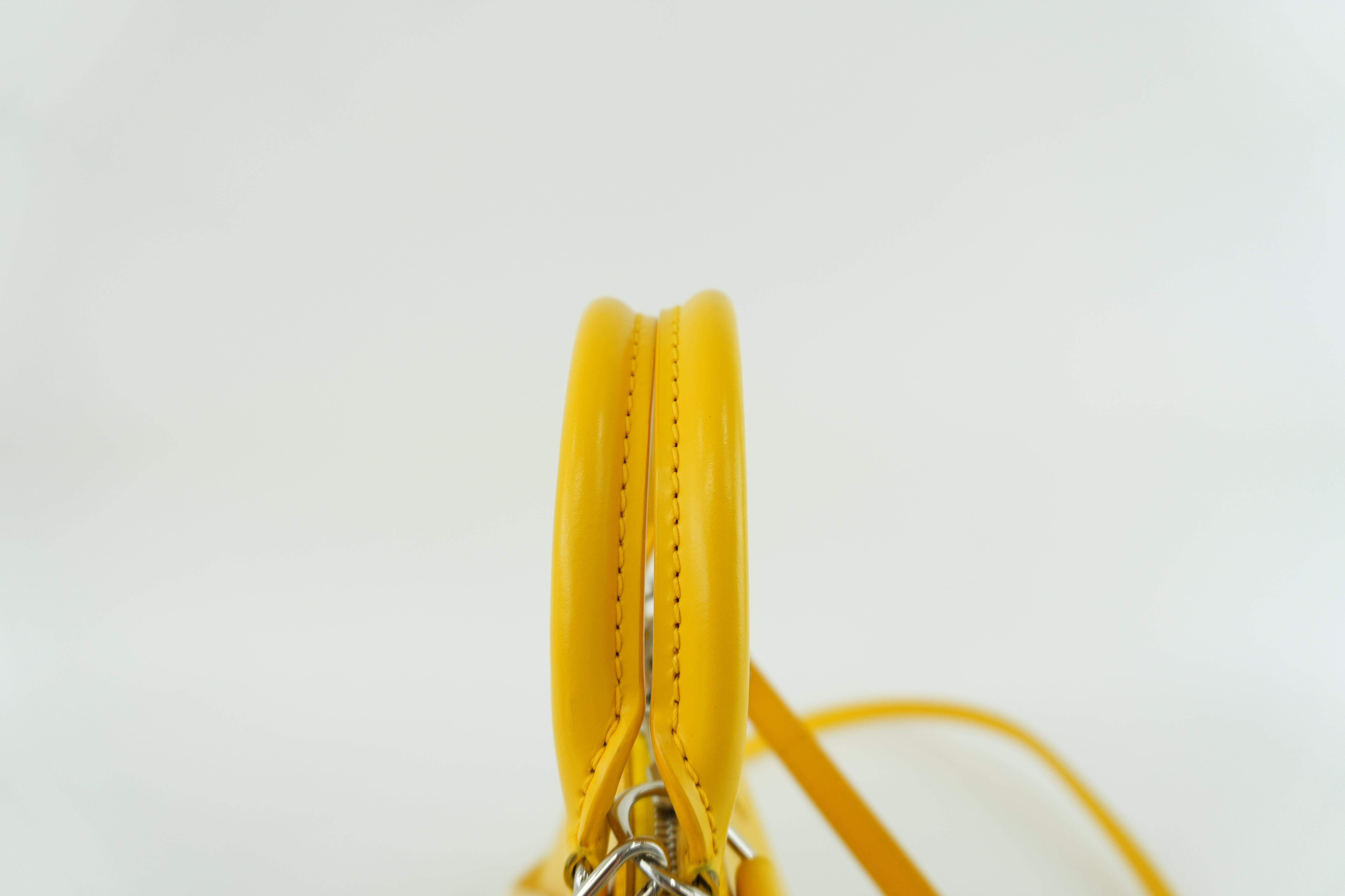 Louis Vuitton Alma BB Epi Yellow Used