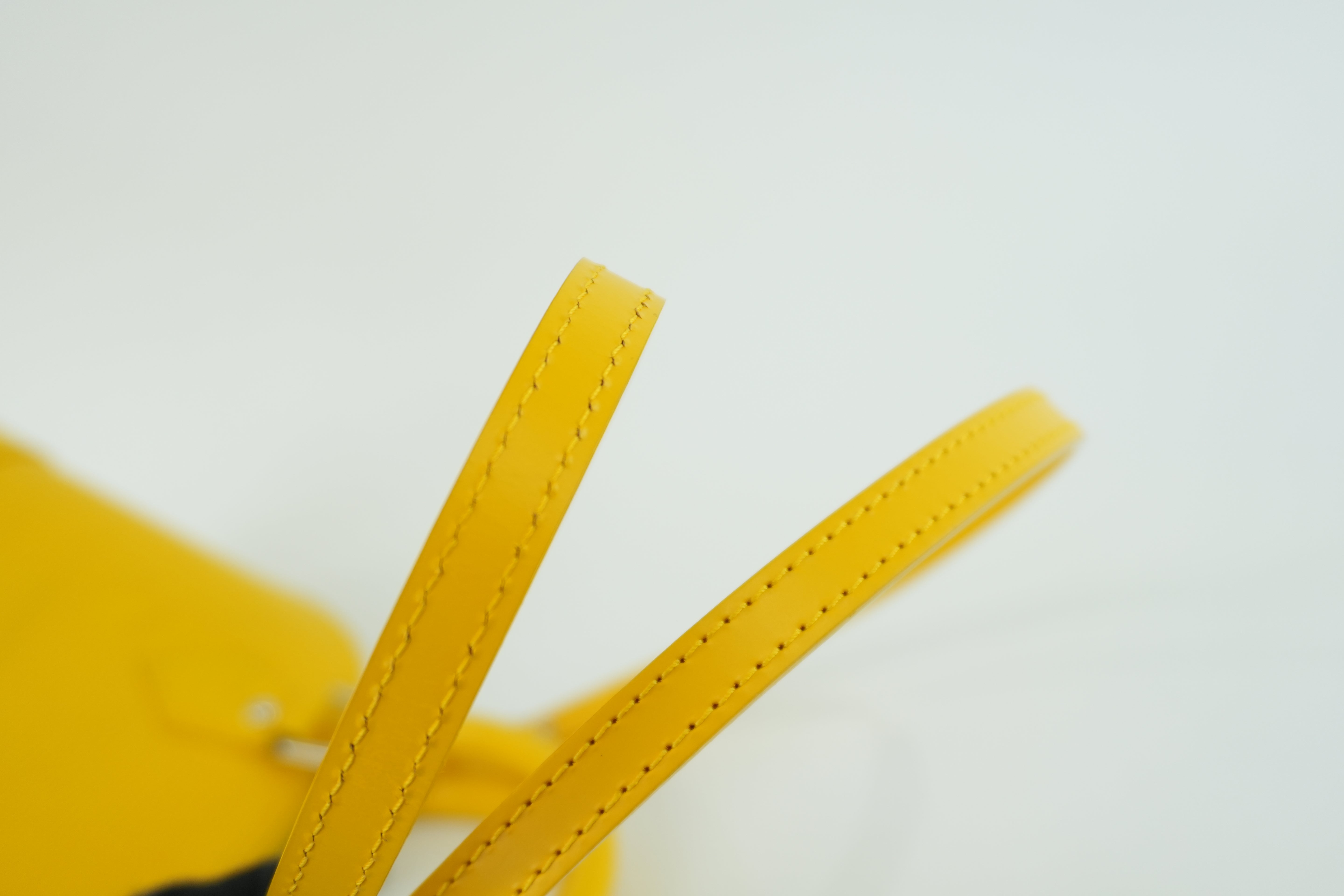 Louis Vuitton Alma BB Epi Yellow Used