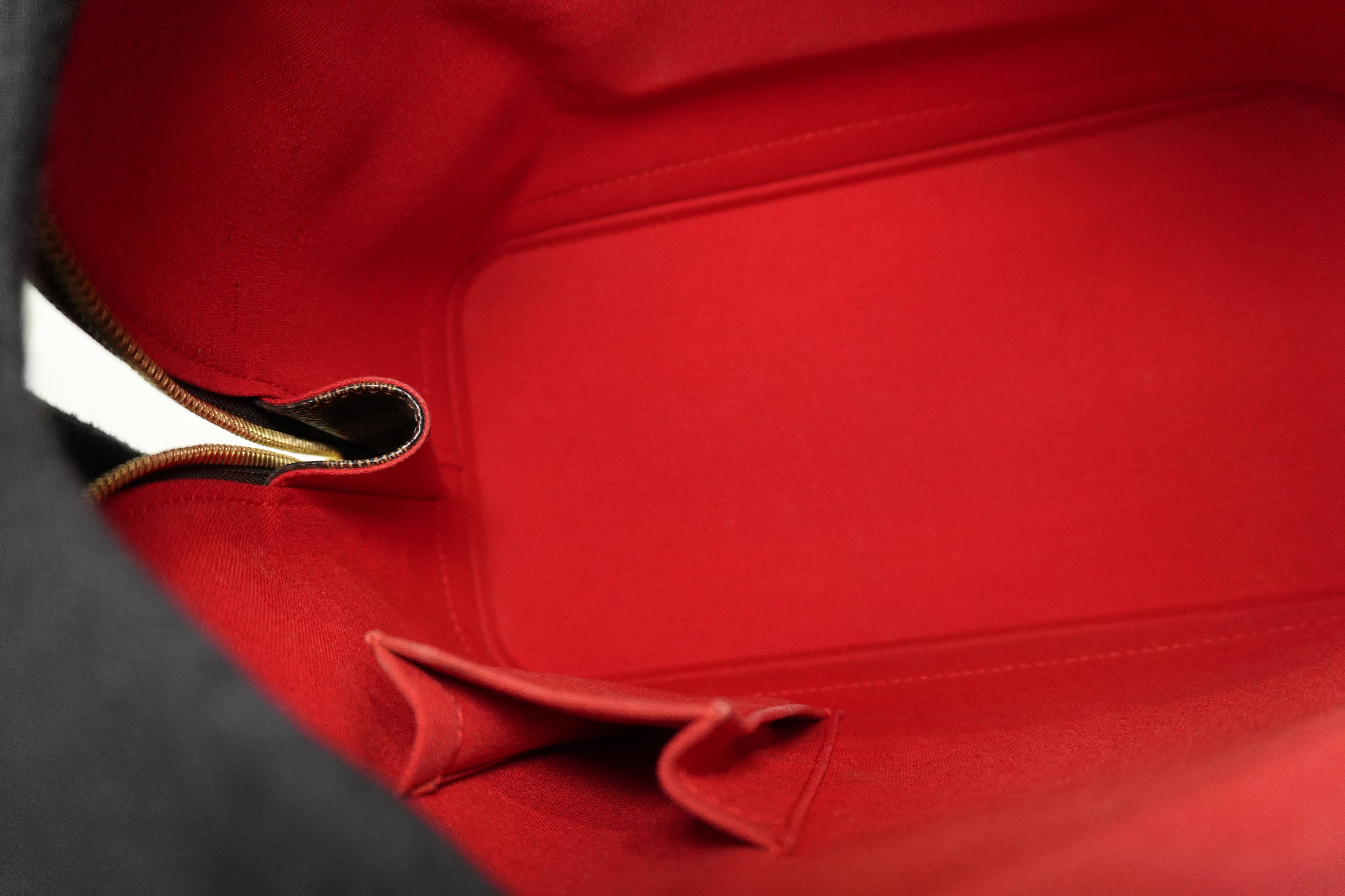 Pre-owned Louis Vuitton Damier Ebene Alma Handbag