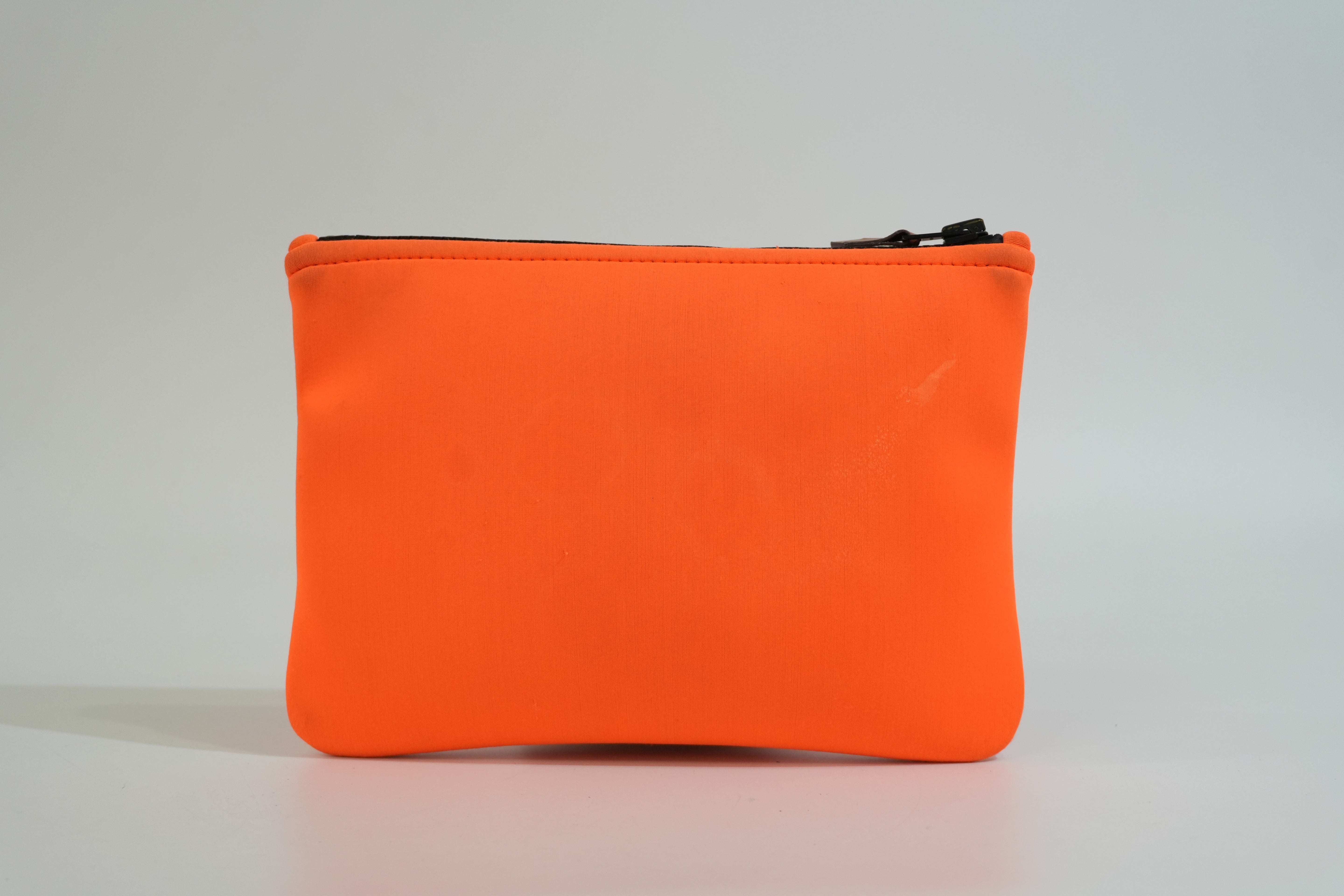 Pre-owned Hermes Pouch Orange