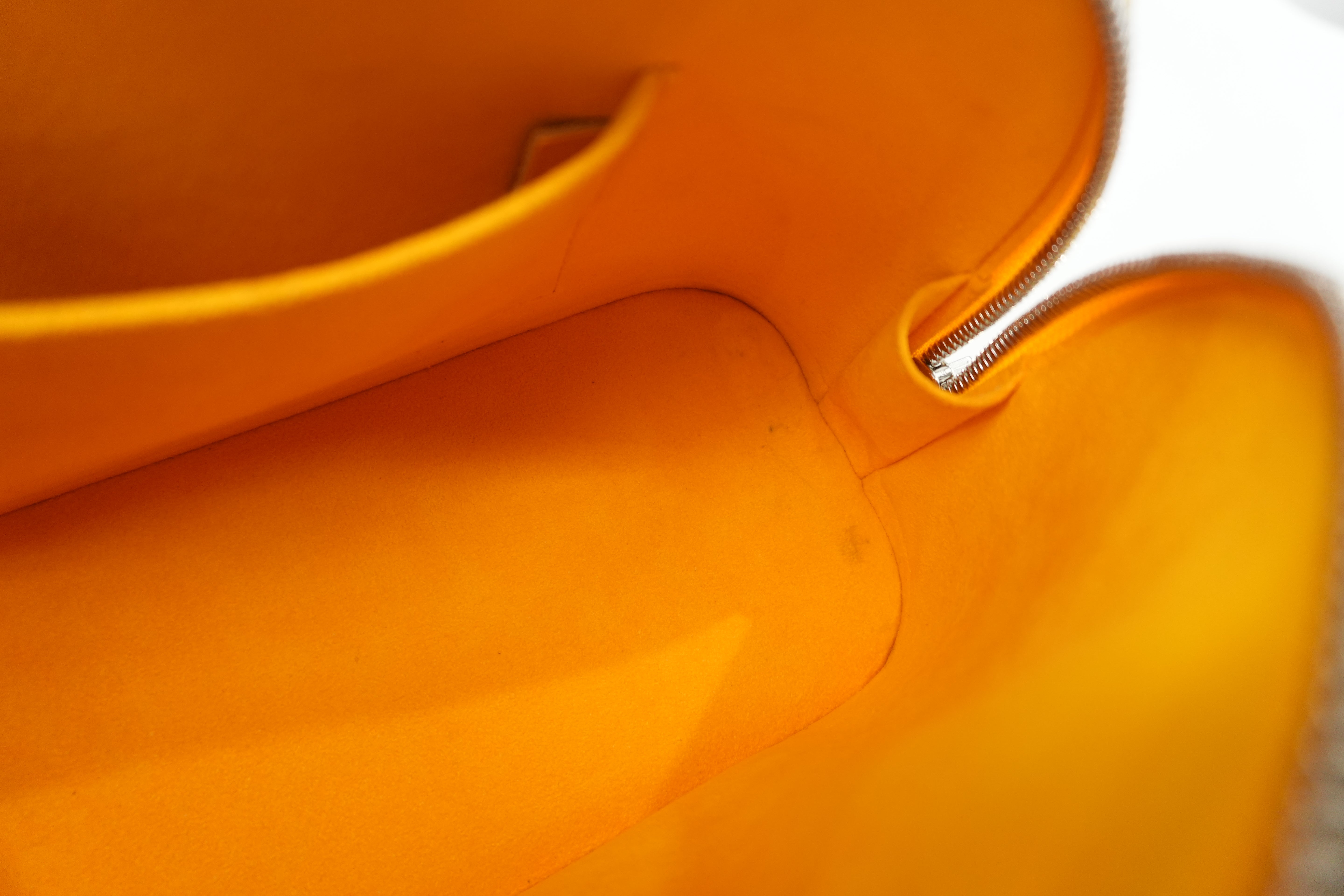 Louis Vuitton Alma BB Epi Yellow Used