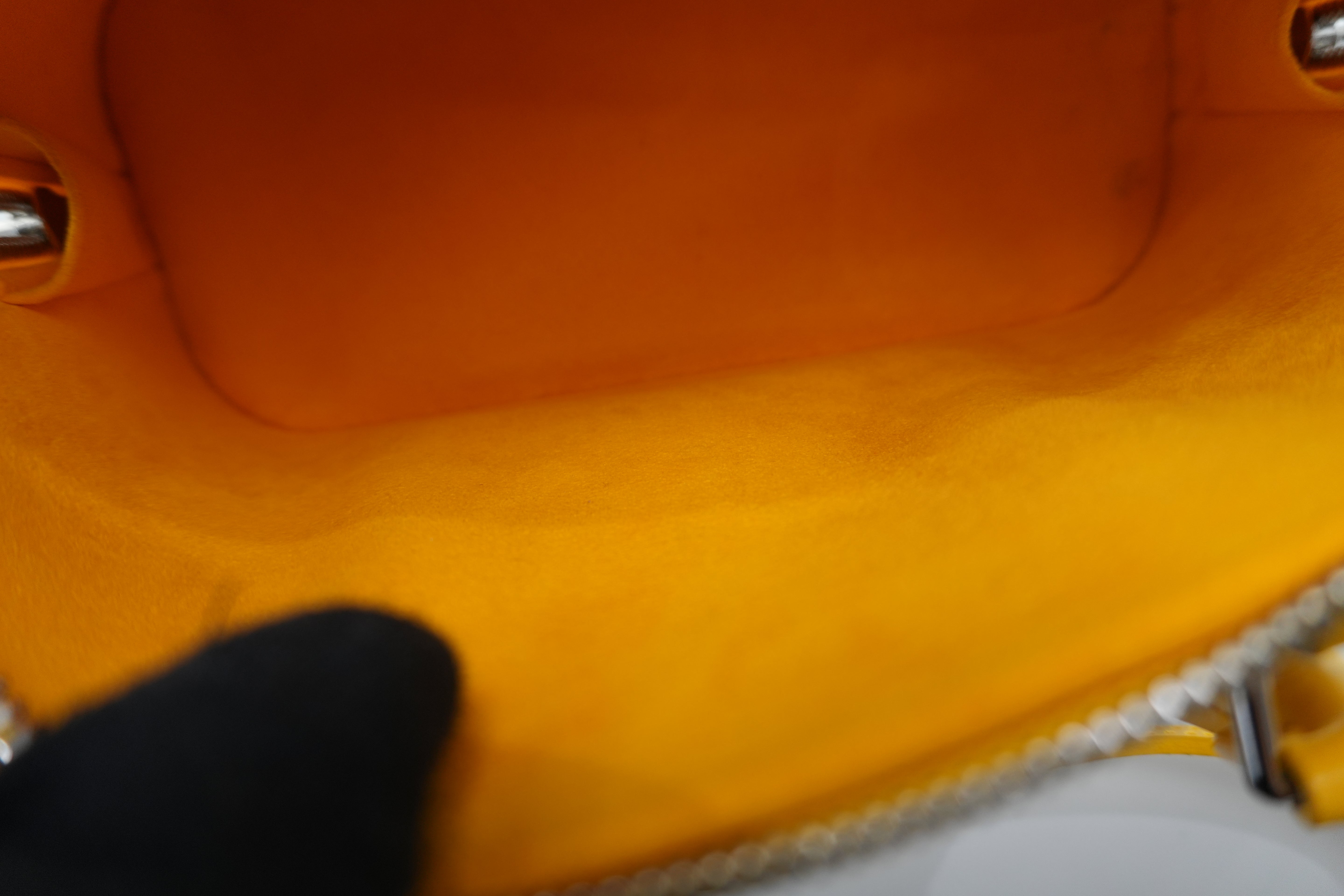 Louis Vuitton Alma BB Epi Yellow Used