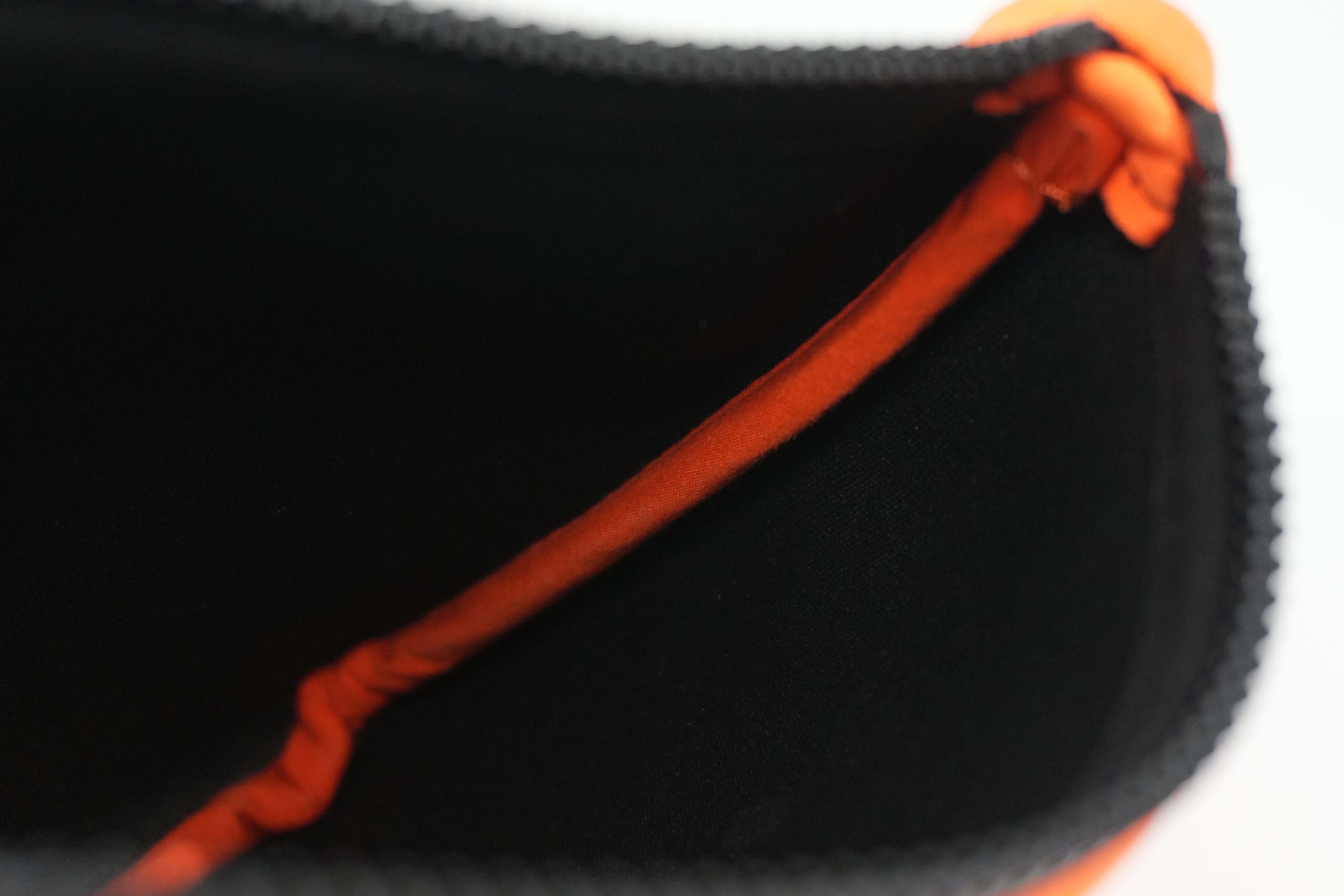 Pre-owned Hermes Pouch Orange