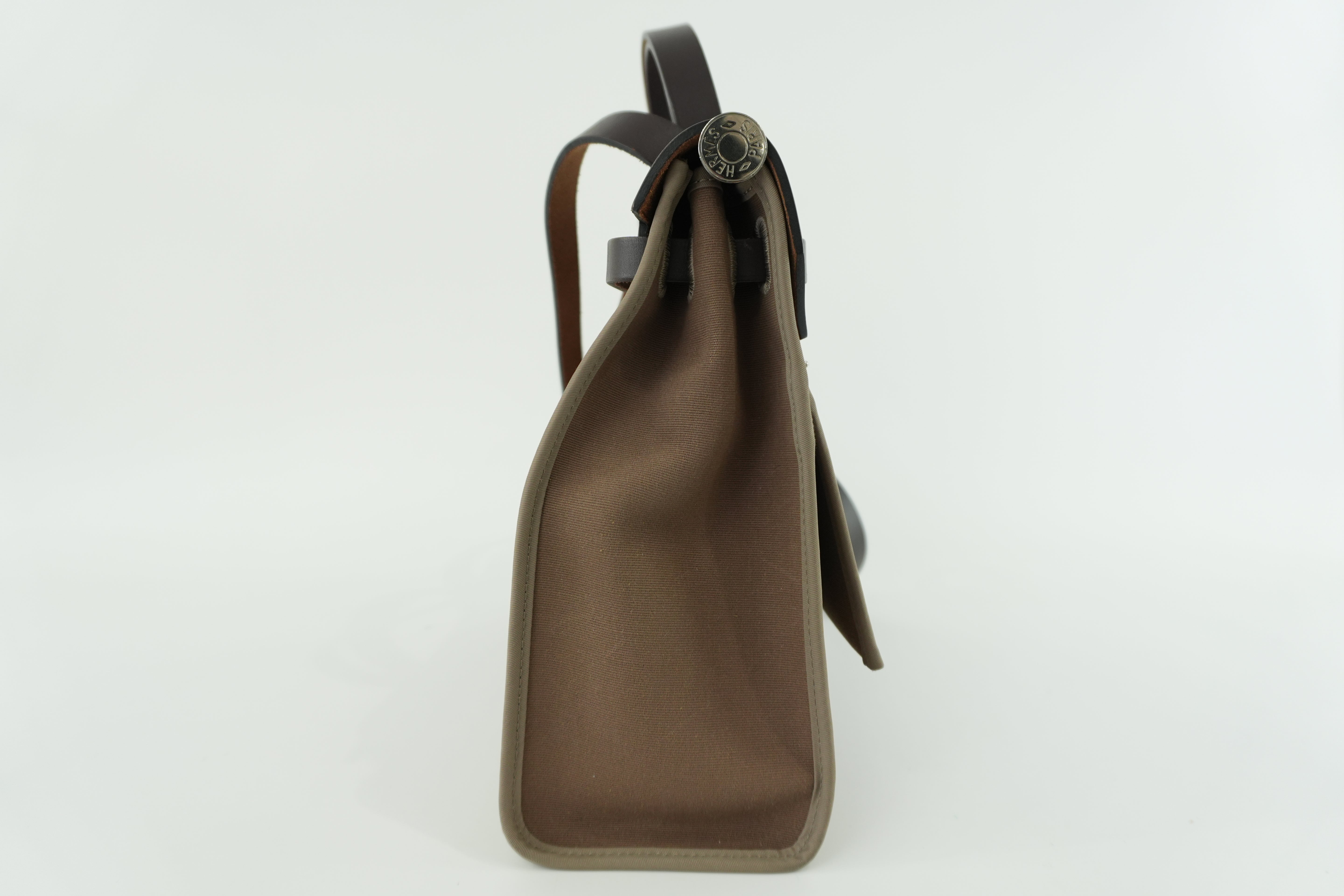 Hermes Herbag Herzip 31 Brown Used