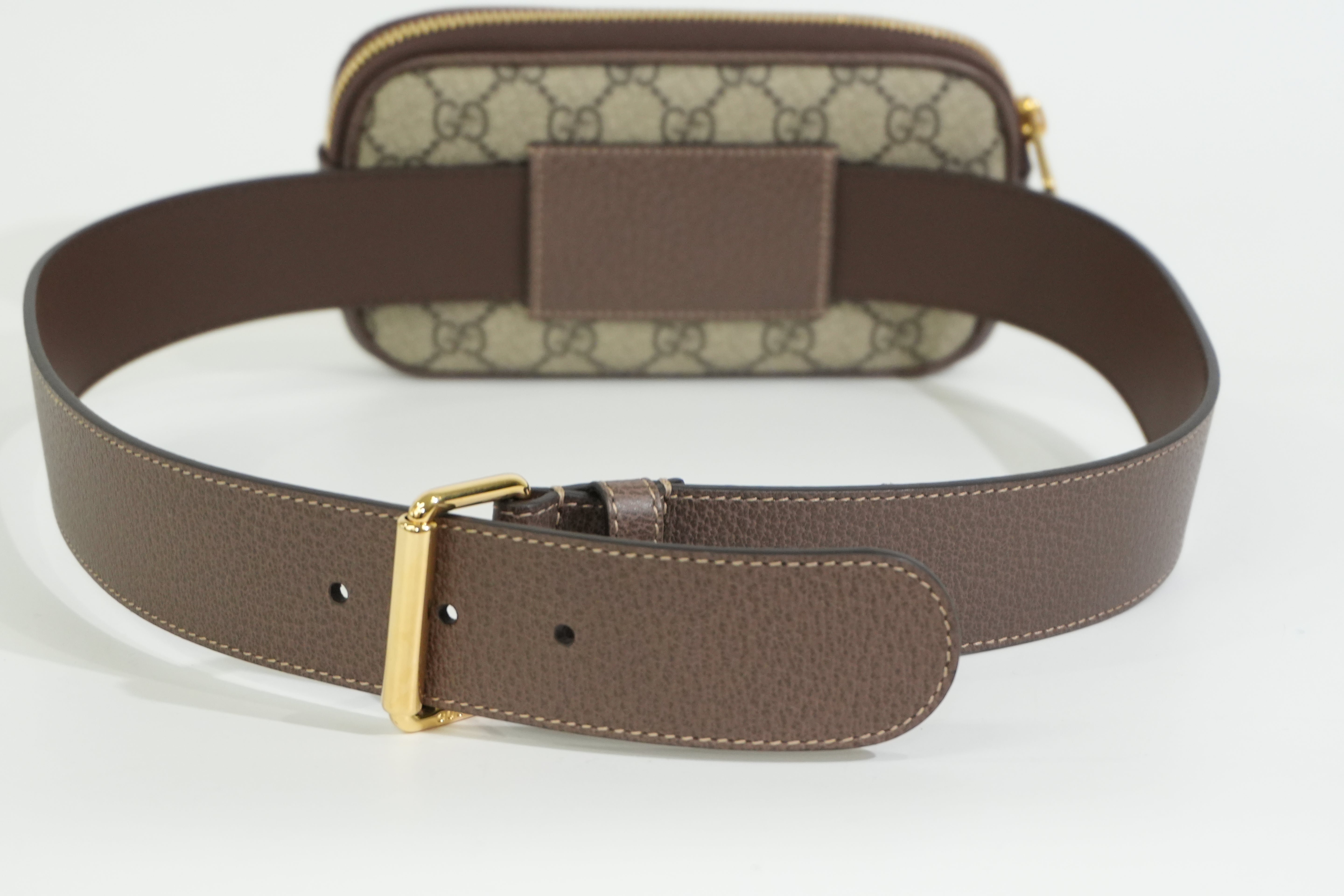 Pre-owned Gucci Ophidia Belt Bag Size 85